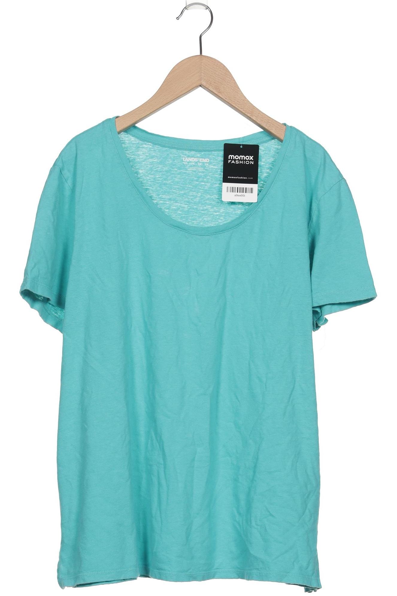 

Lands End Damen T-Shirt, blau, Gr. 42