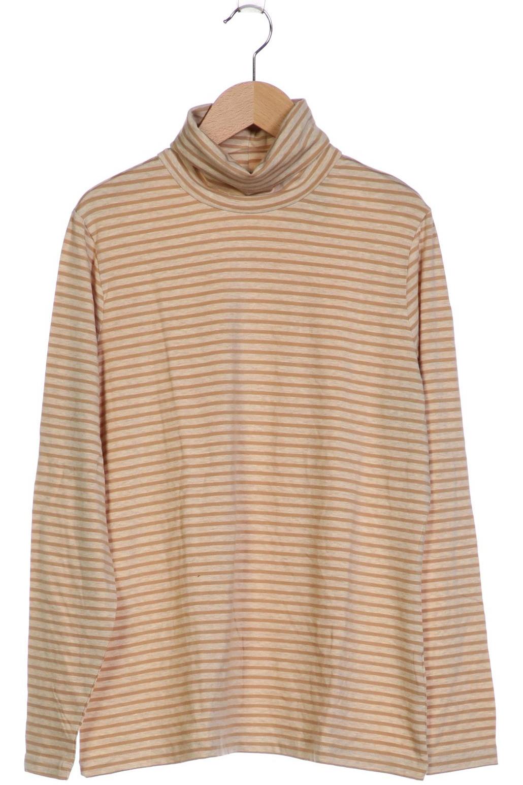 

Lands End Damen Langarmshirt, beige, Gr. 42