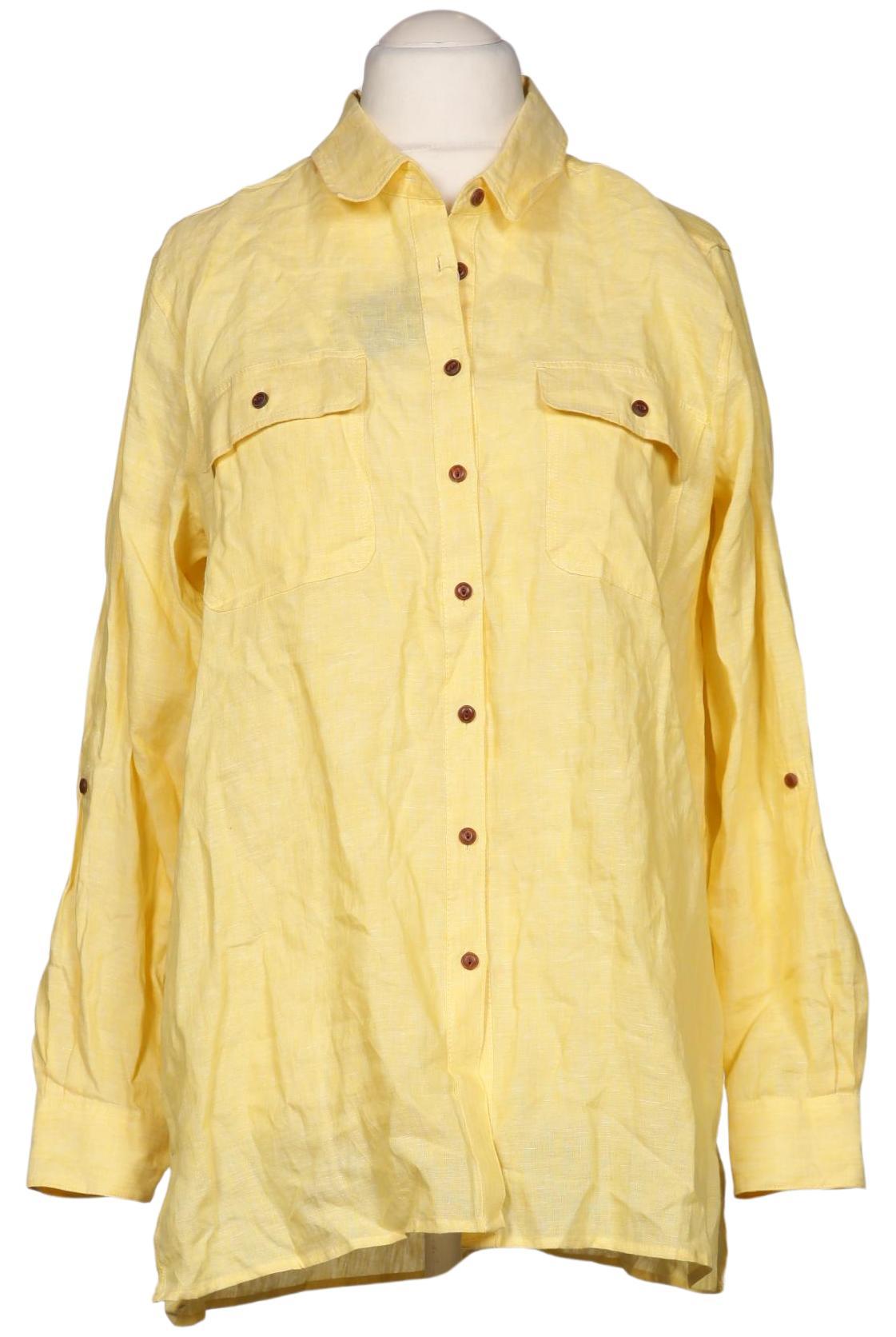 

Lands End Damen Bluse, gelb, Gr. 42