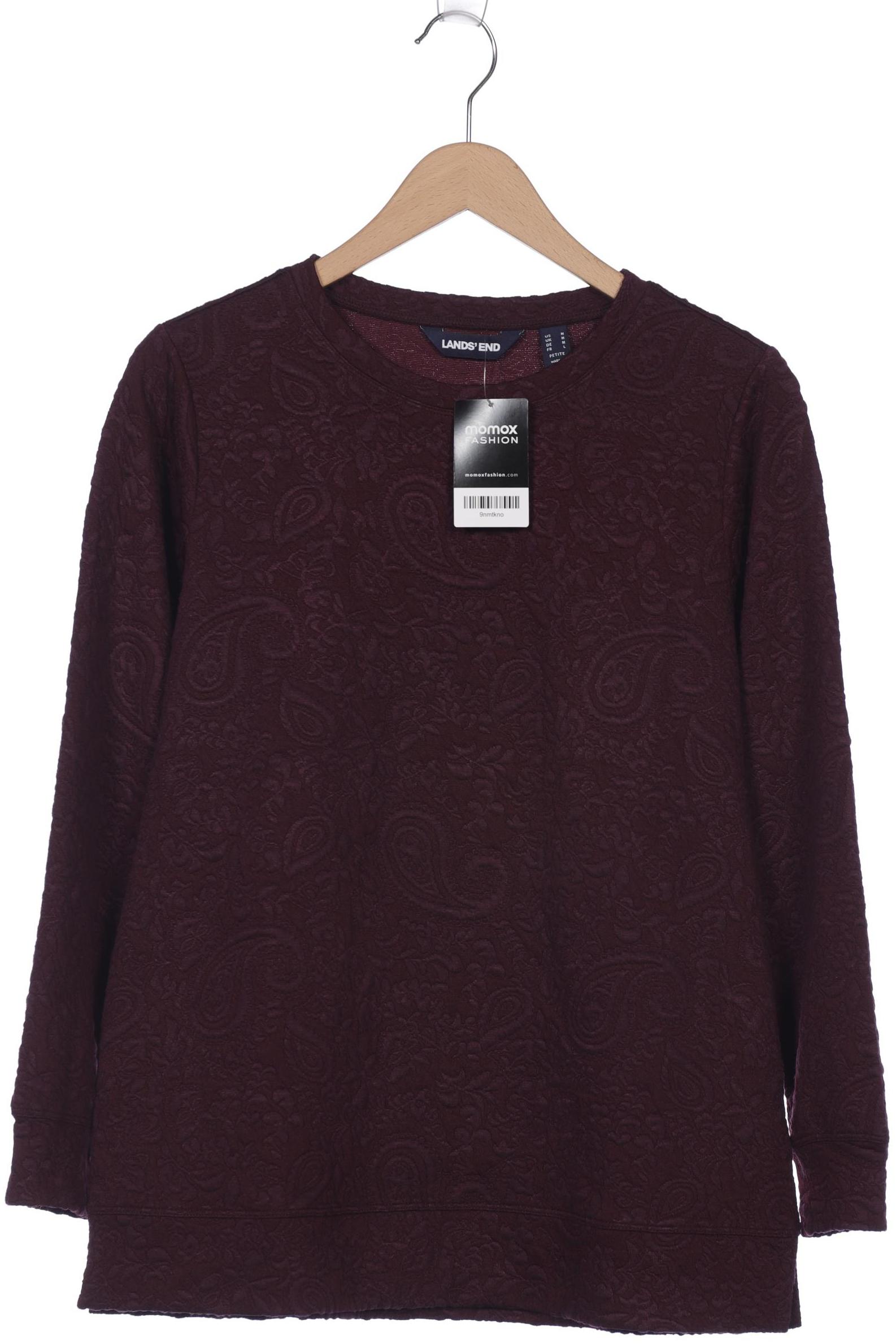 

Lands End Damen Sweatshirt, bordeaux, Gr. 38