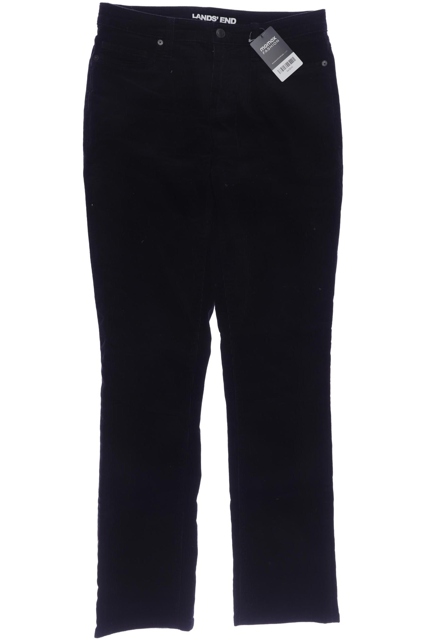 

Lands End Damen Stoffhose, schwarz, Gr. 34