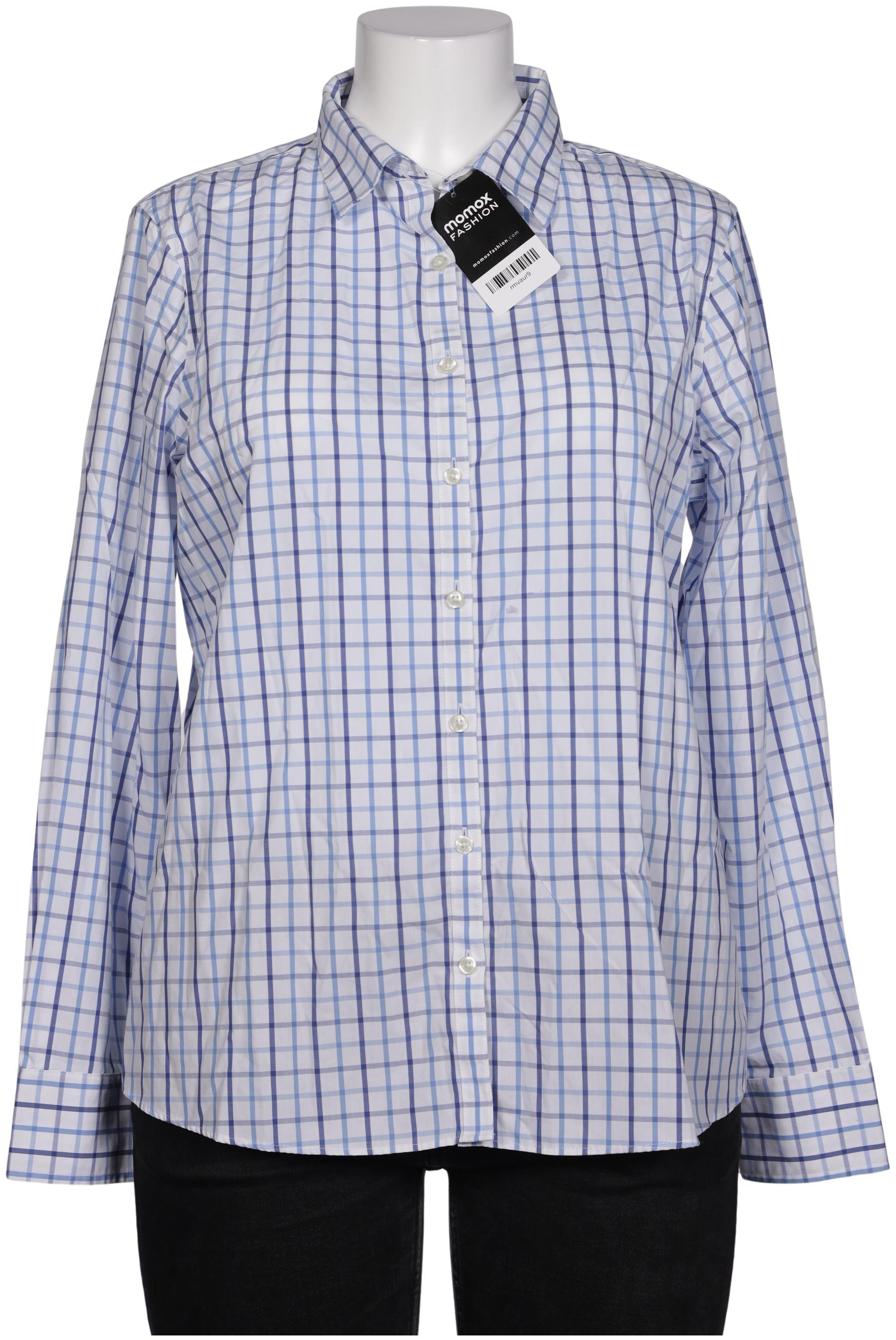

Lands End Damen Bluse, blau, Gr. 44