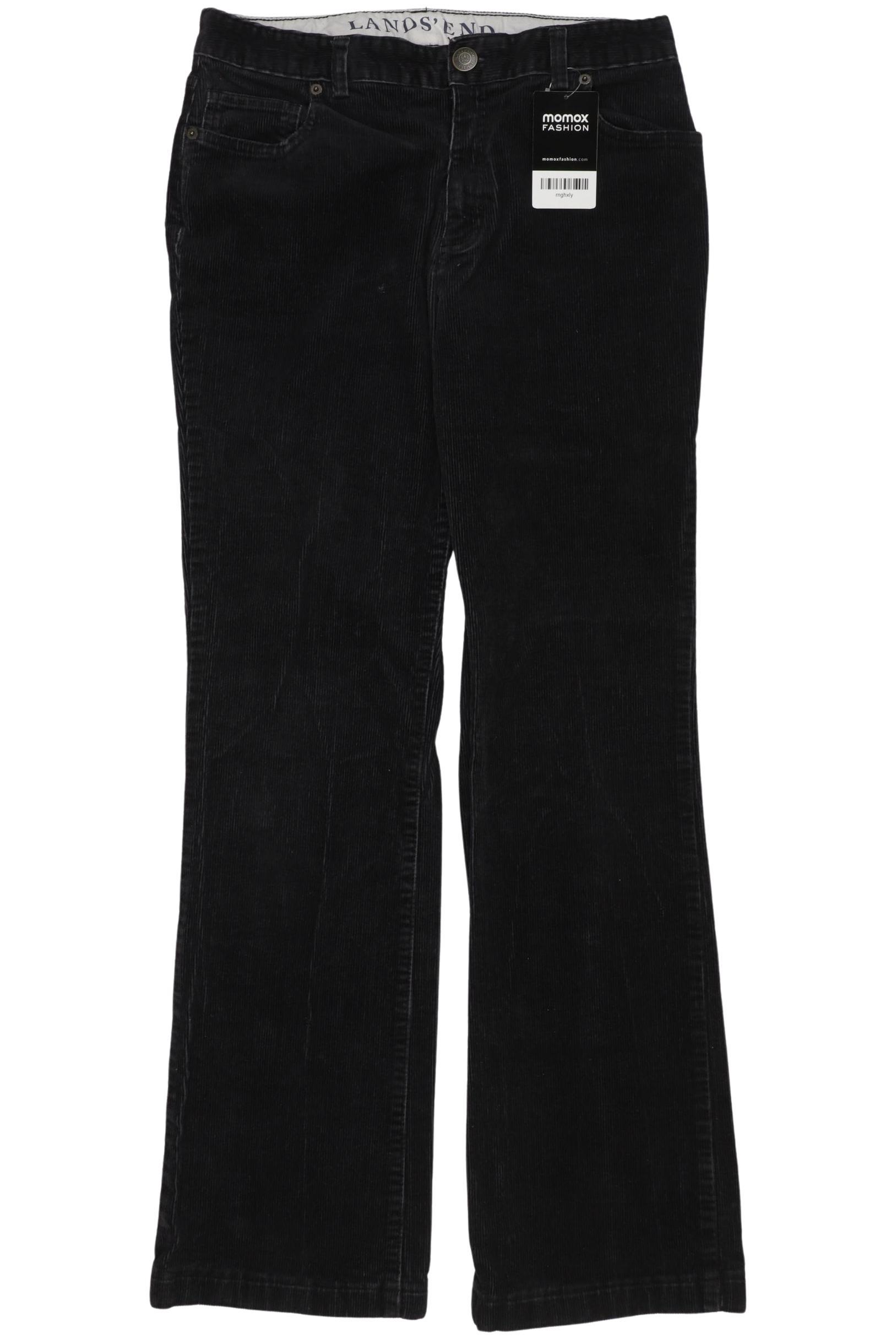 

Lands End Damen Stoffhose, schwarz, Gr. 36