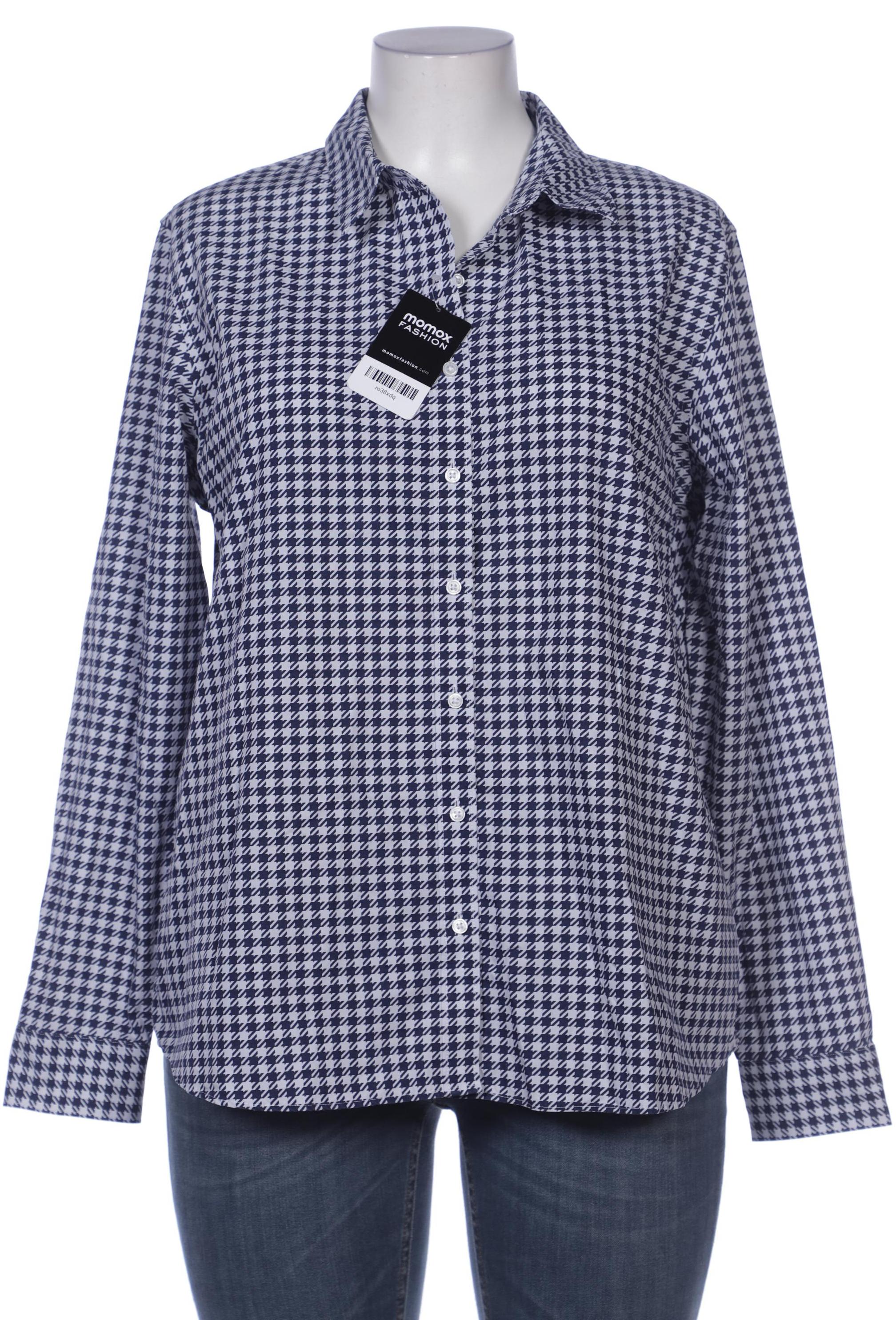 

Lands End Damen Bluse, blau, Gr. 46