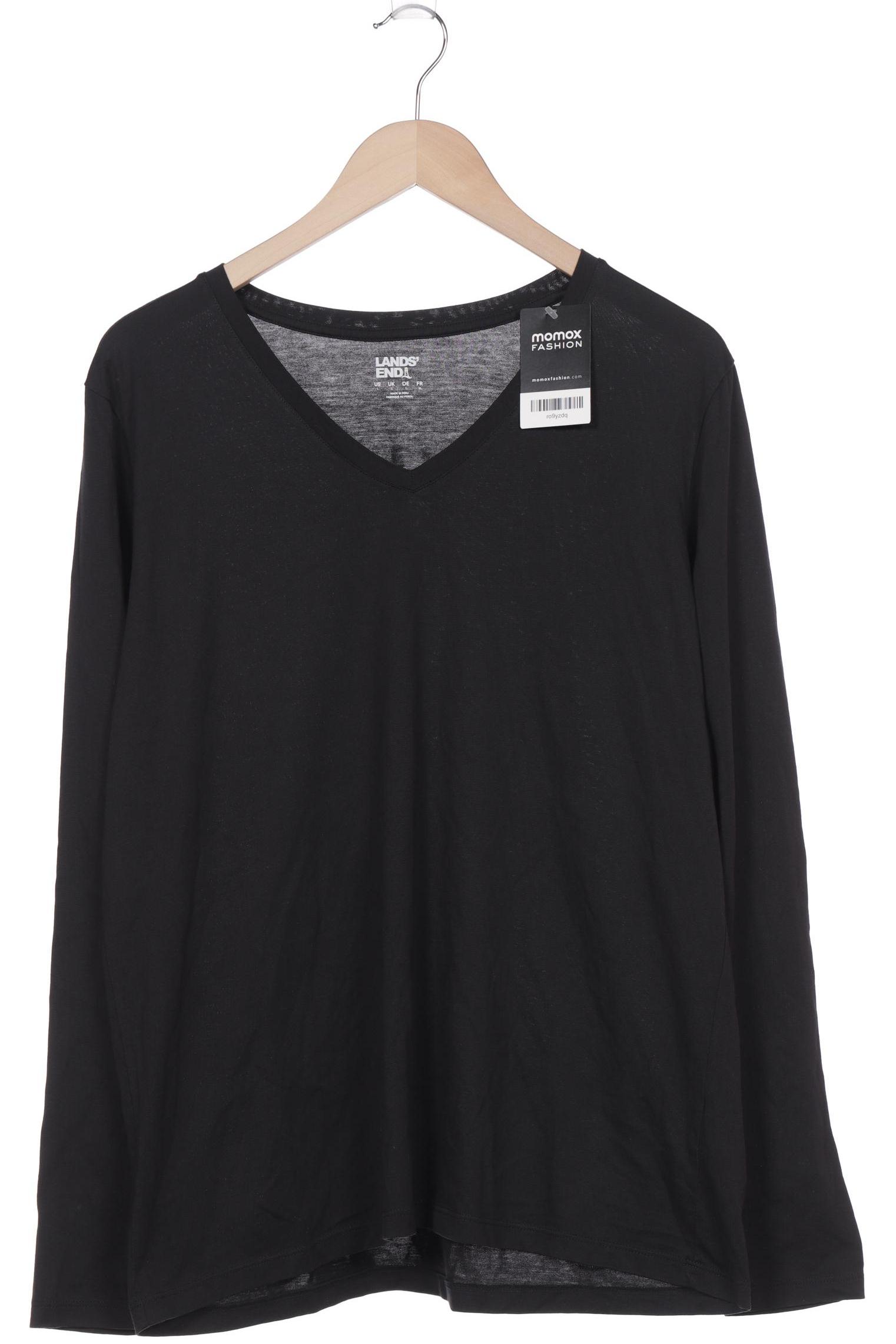 

Lands´End Damen Langarmshirt, schwarz