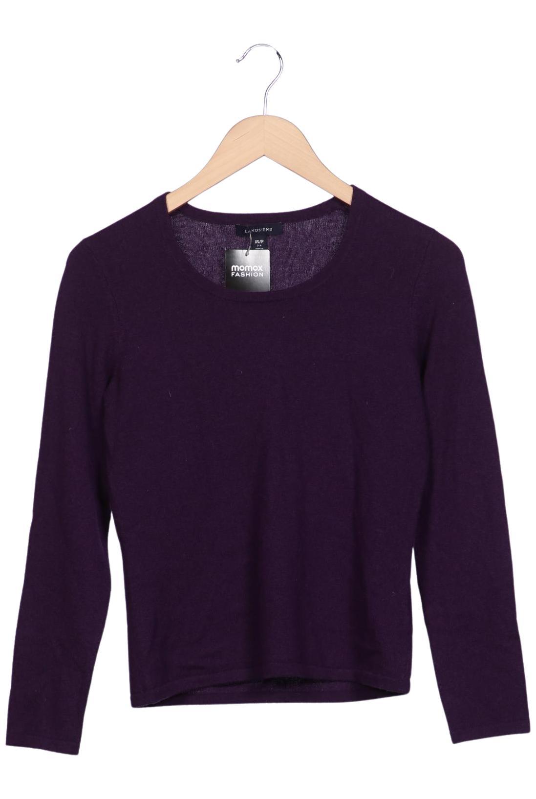 

Lands End Damen Pullover, flieder, Gr. 34