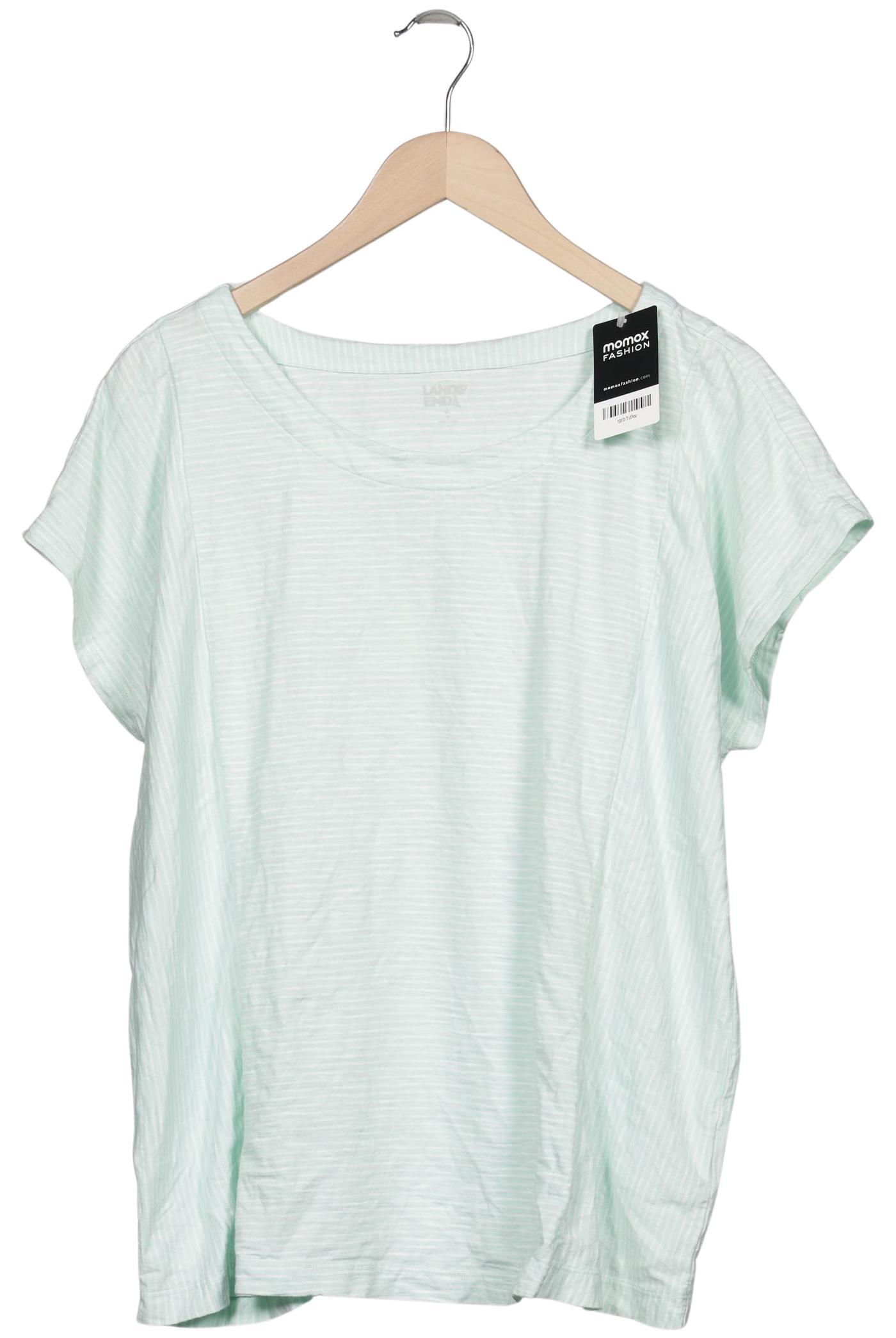 

Lands End Damen T-Shirt, hellgrün, Gr. 44
