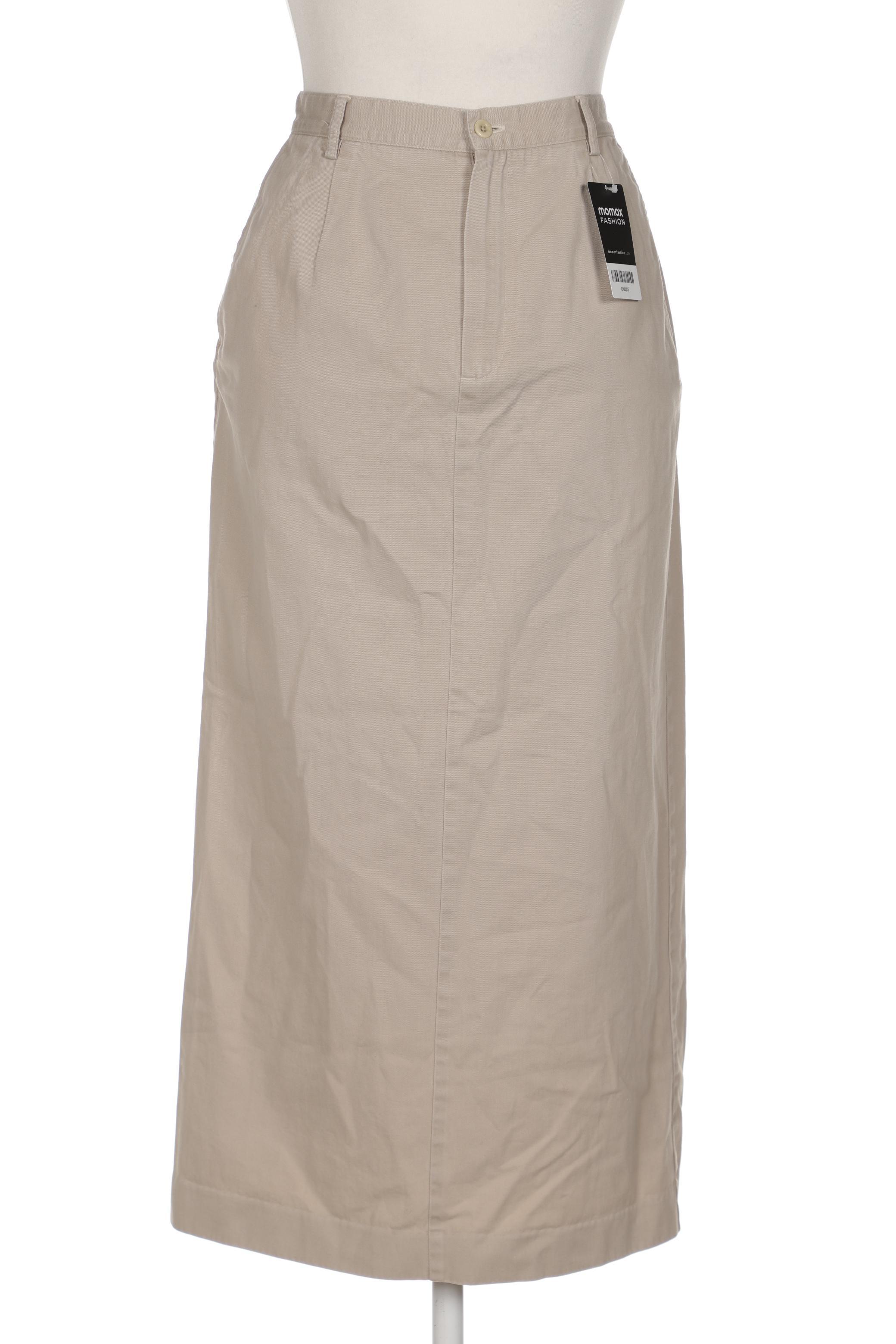 

Lands End Damen Rock, beige, Gr. 8