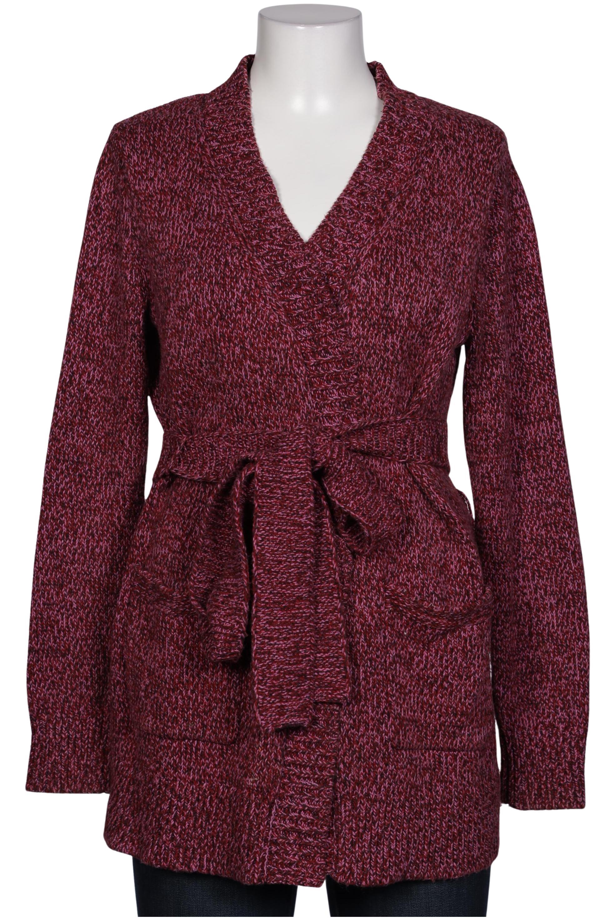 

Lands End Damen Strickjacke, bordeaux, Gr. 38