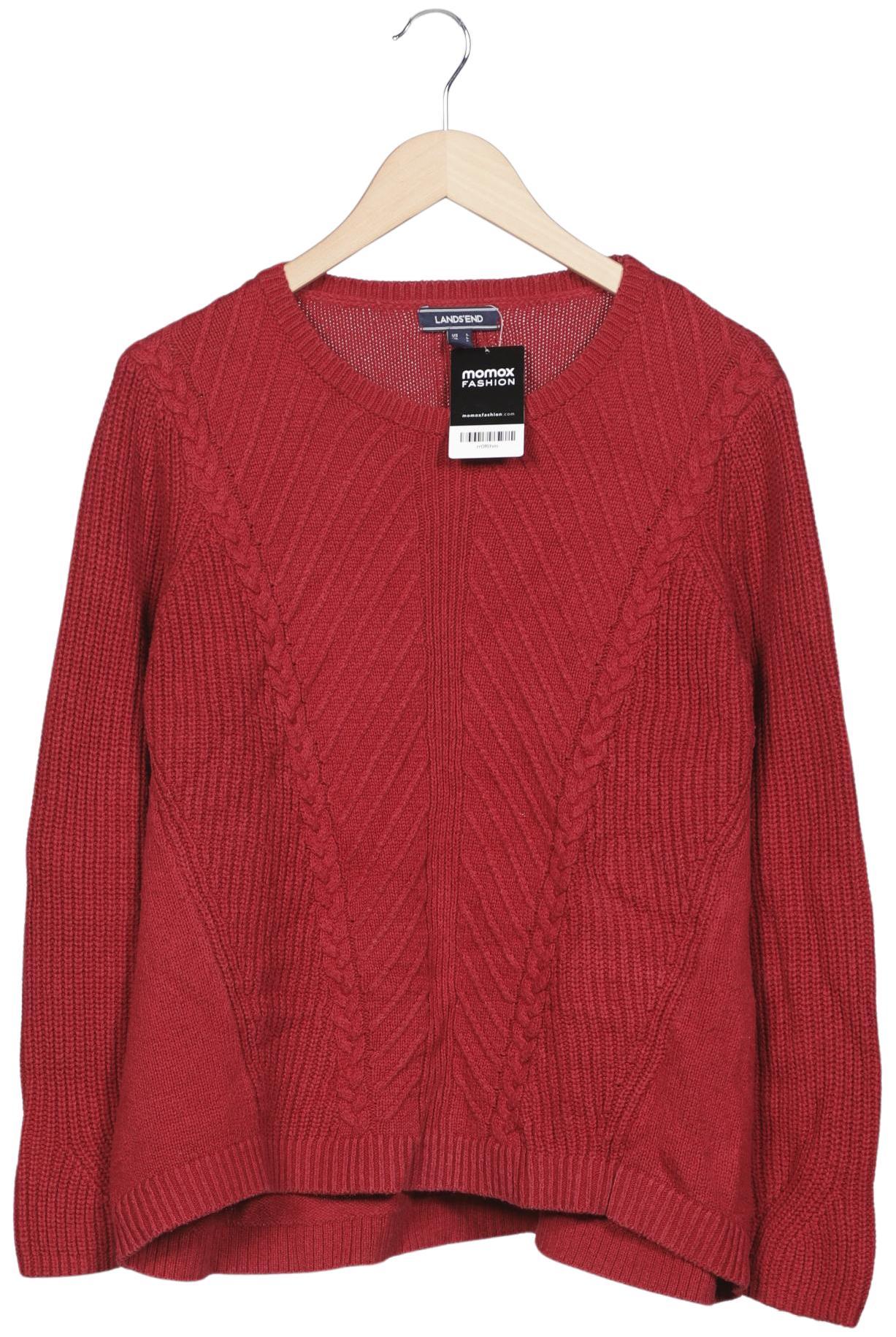 

Lands End Damen Pullover, rot, Gr. 42