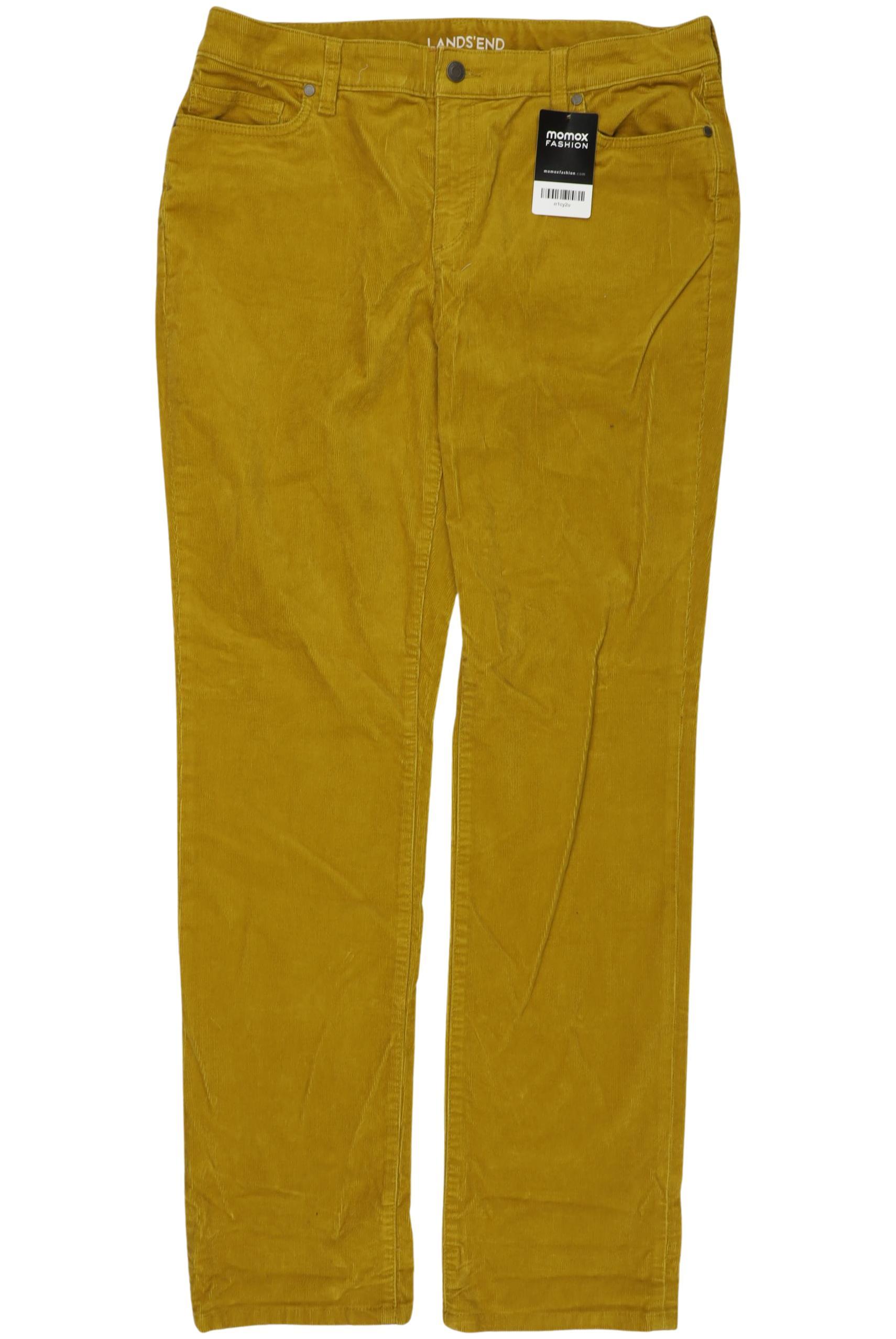 

Lands End Damen Stoffhose, gelb, Gr. 44