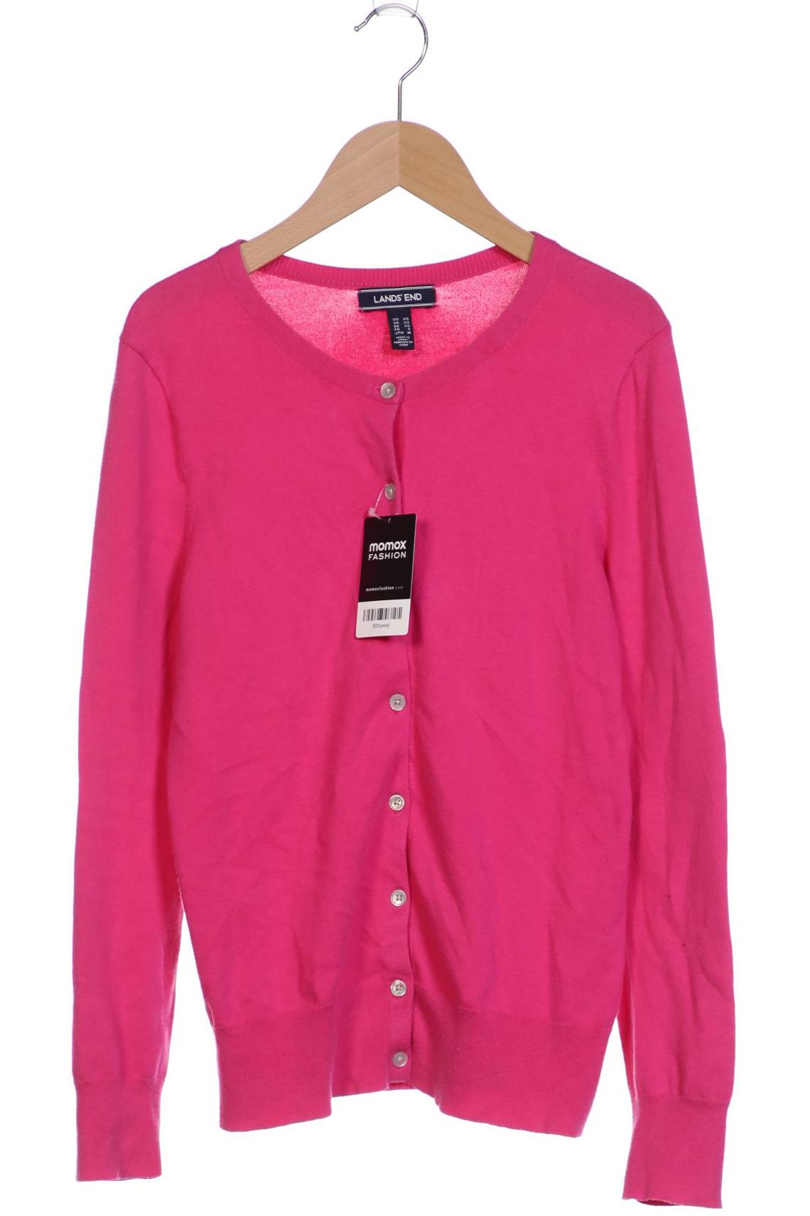 

Lands End Damen Strickjacke, pink, Gr. 34