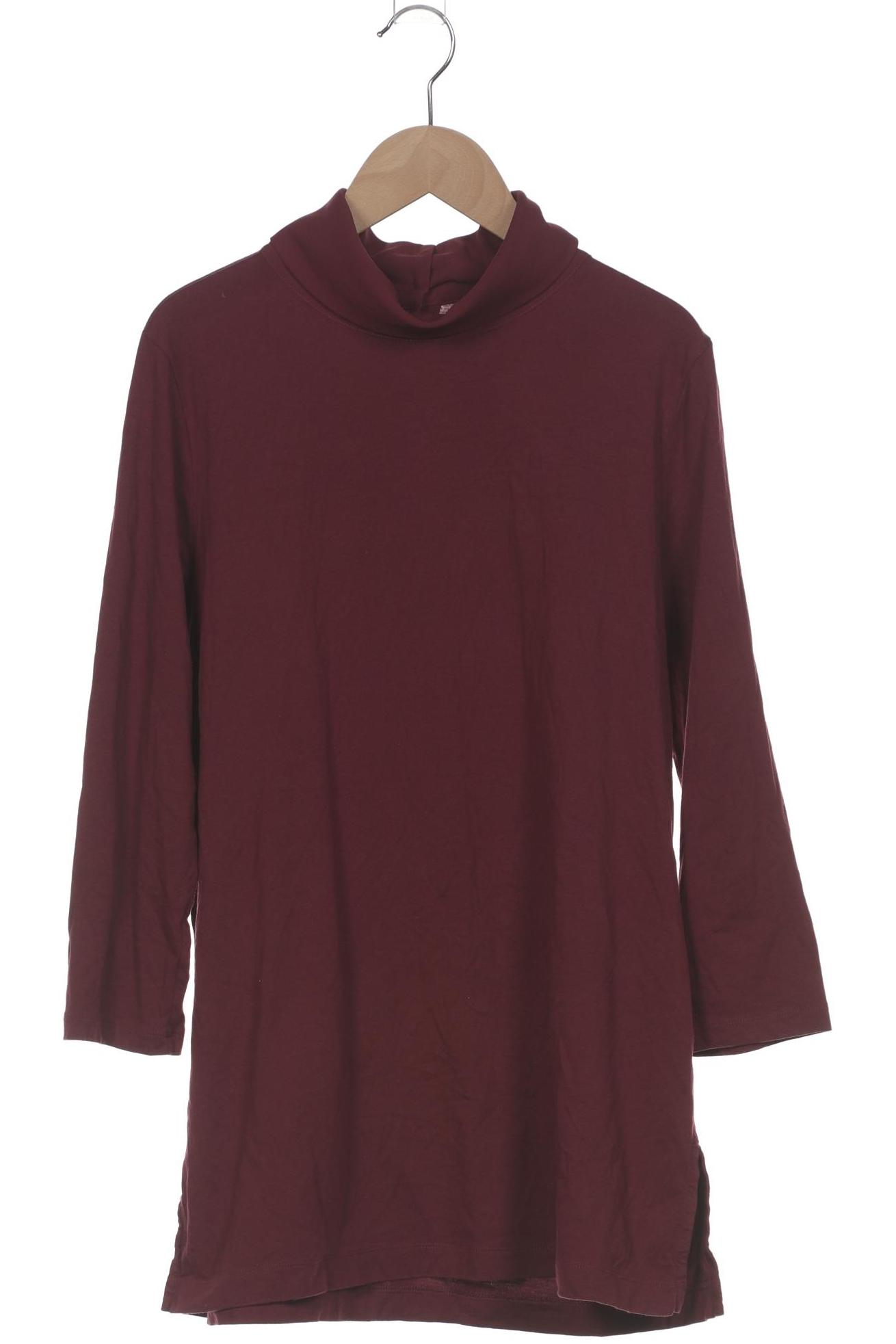 

Lands End Damen Langarmshirt, bordeaux, Gr. 38