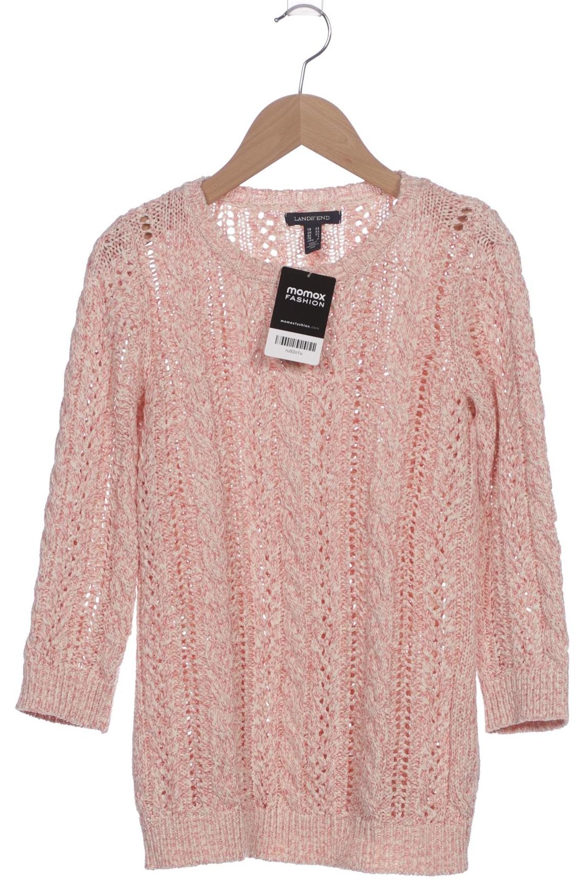 

Lands End Damen Pullover, pink, Gr. 34