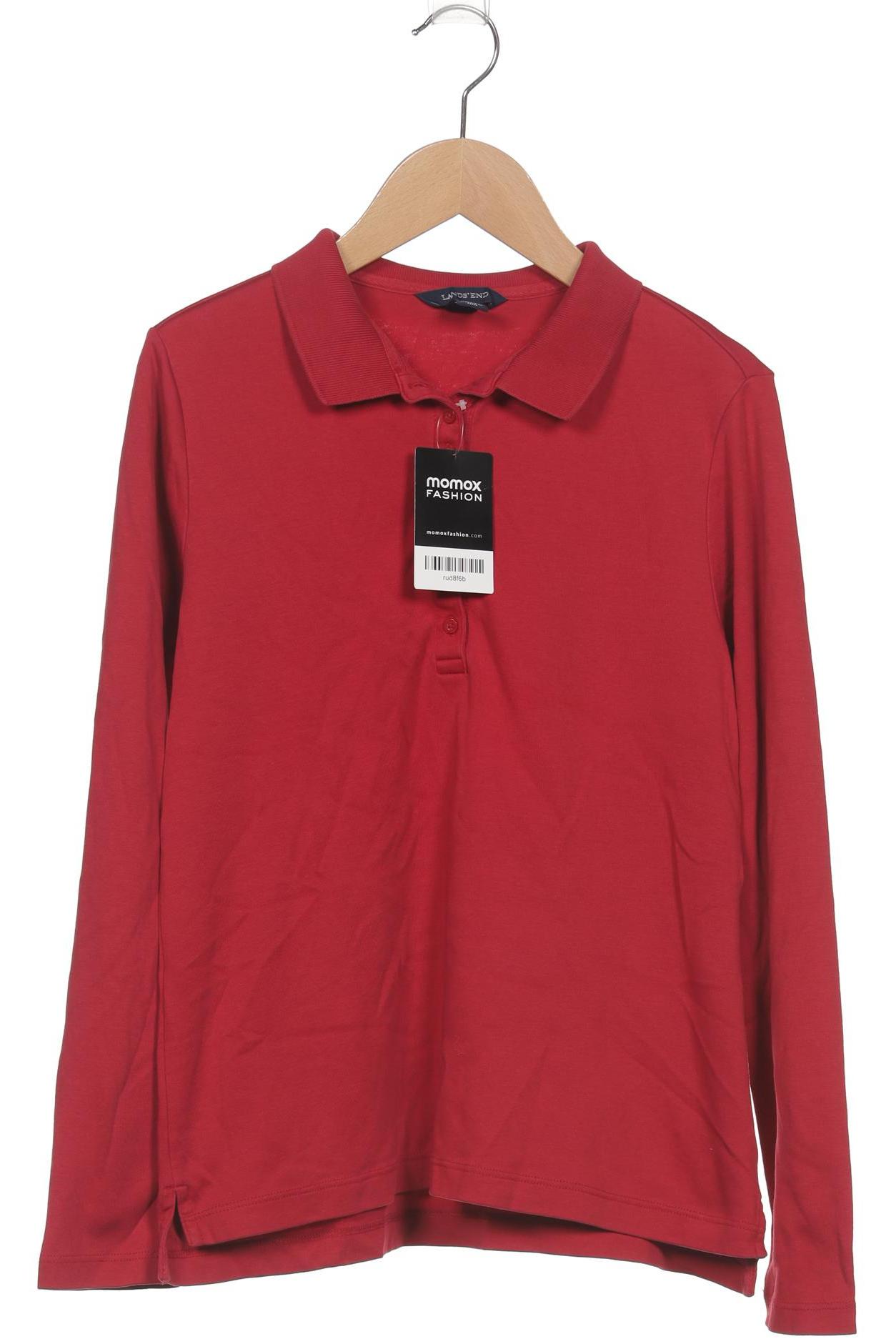 

Lands End Damen Poloshirt, rot, Gr. 36