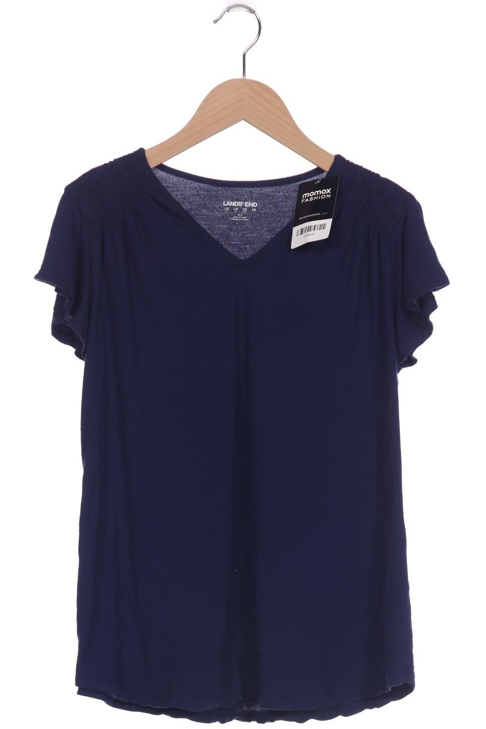 

Lands End Damen T-Shirt, blau, Gr. 38