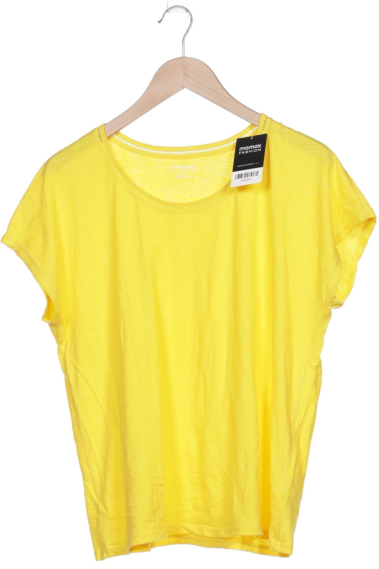 

Lands End Damen T-Shirt, gelb, Gr. 38