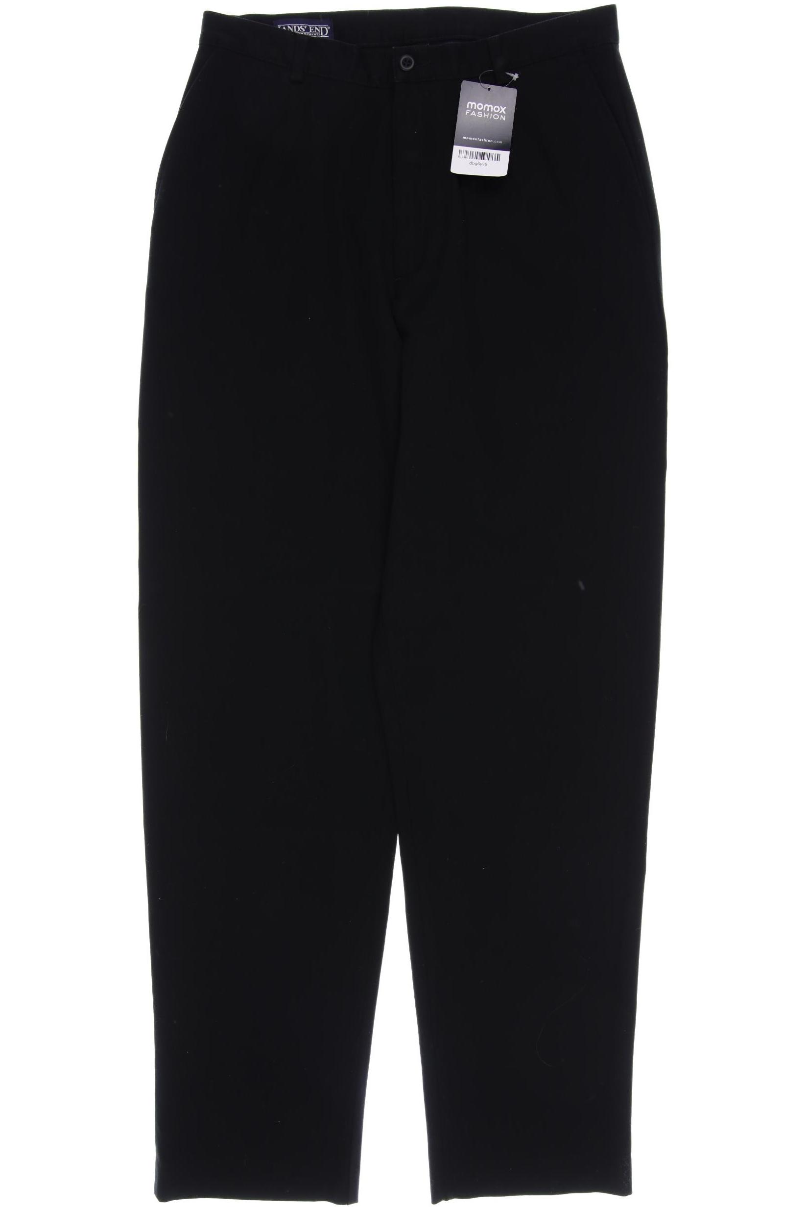 

Lands End Damen Stoffhose, schwarz