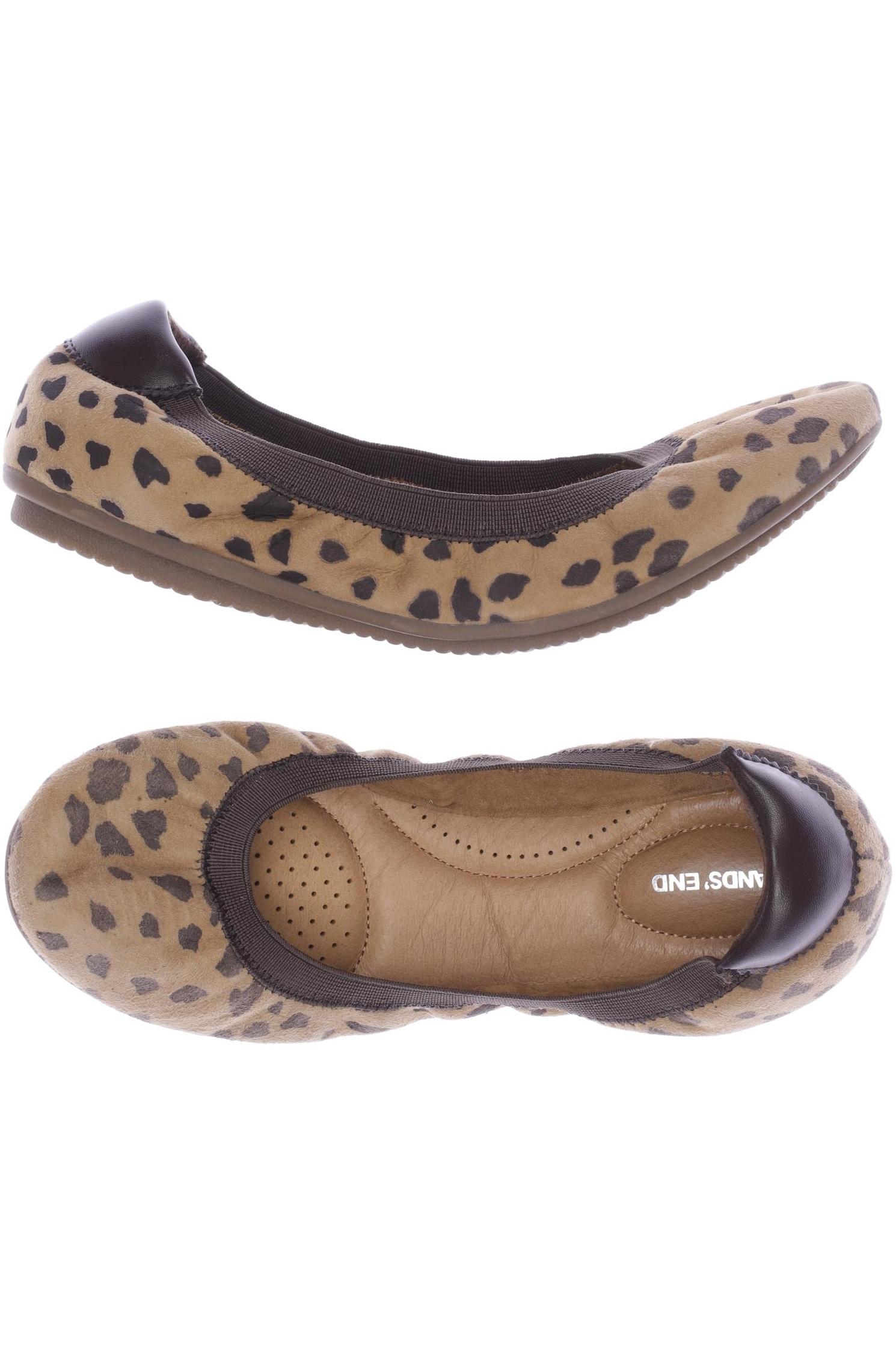 

Lands´End Damen Ballerinas, beige