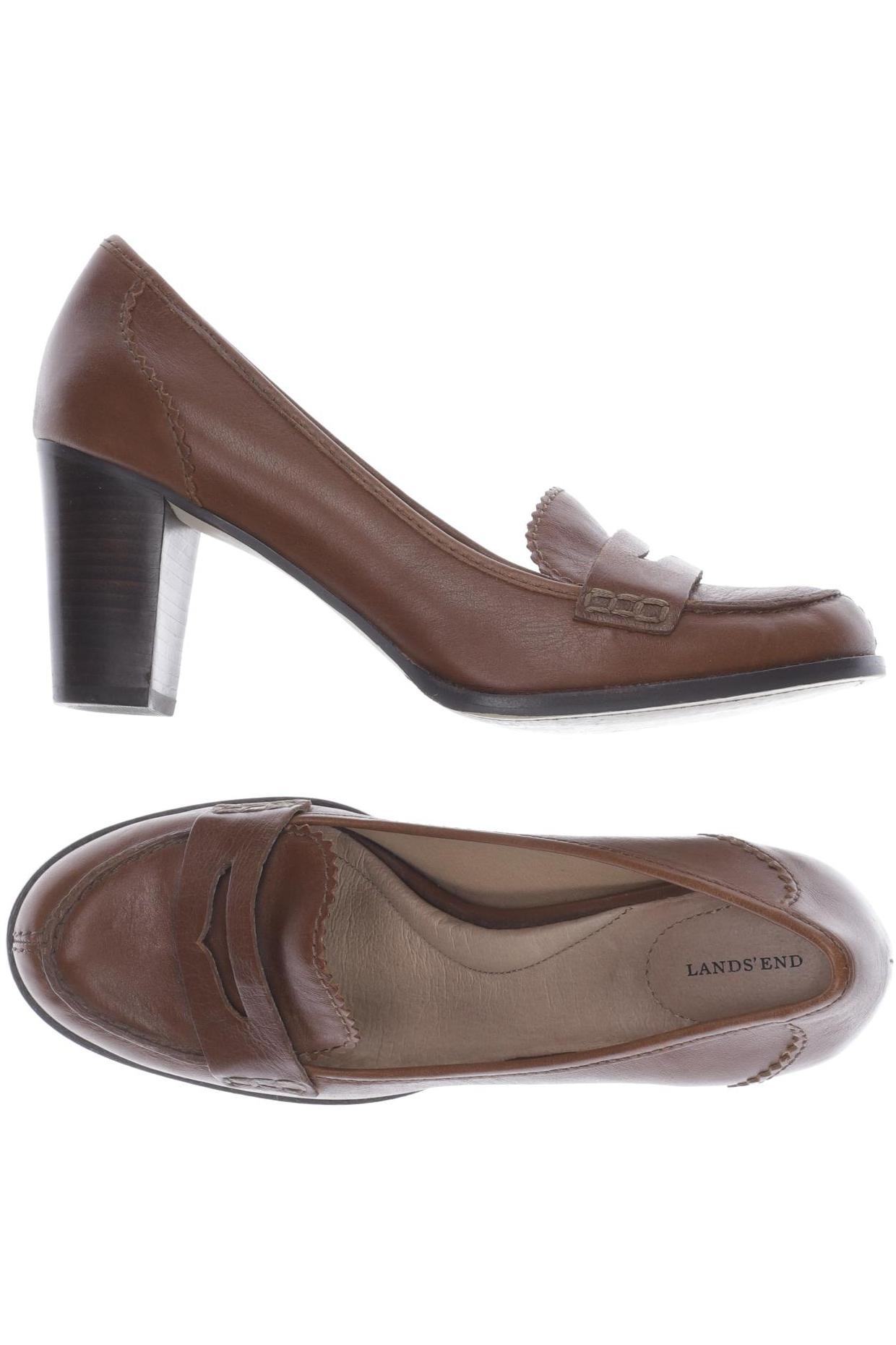

Lands End Damen Pumps, braun, Gr. 39