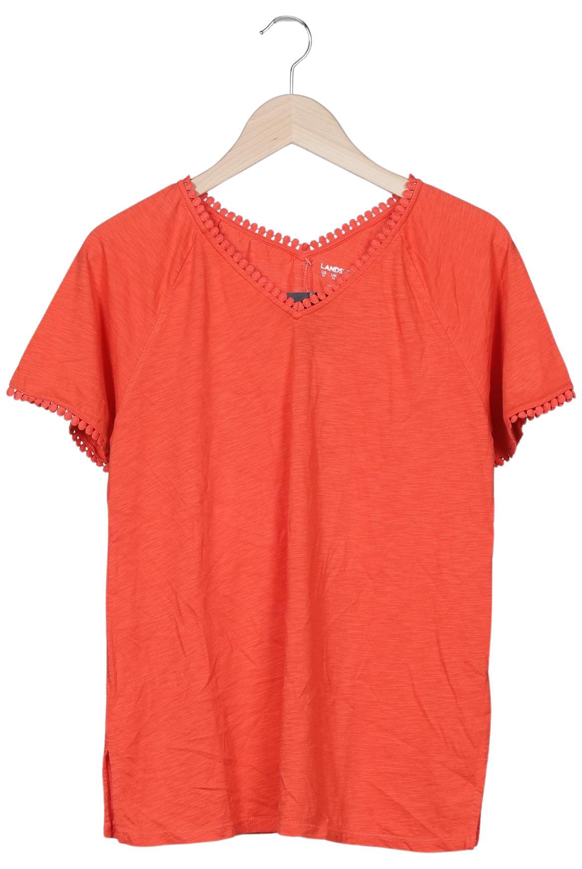 

Lands End Damen T-Shirt, orange, Gr. 34