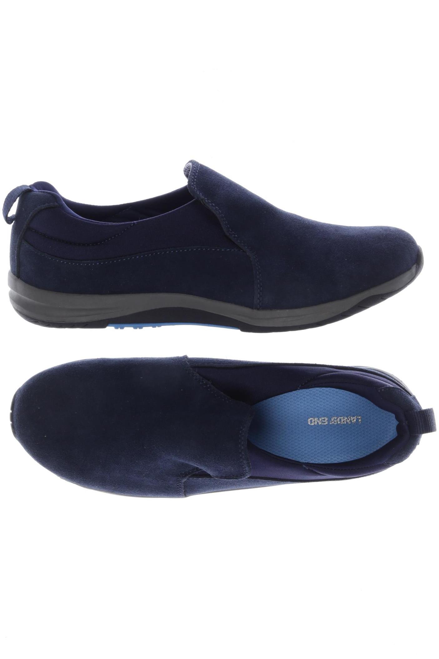 

Lands End Damen Halbschuh, marineblau, Gr. 40