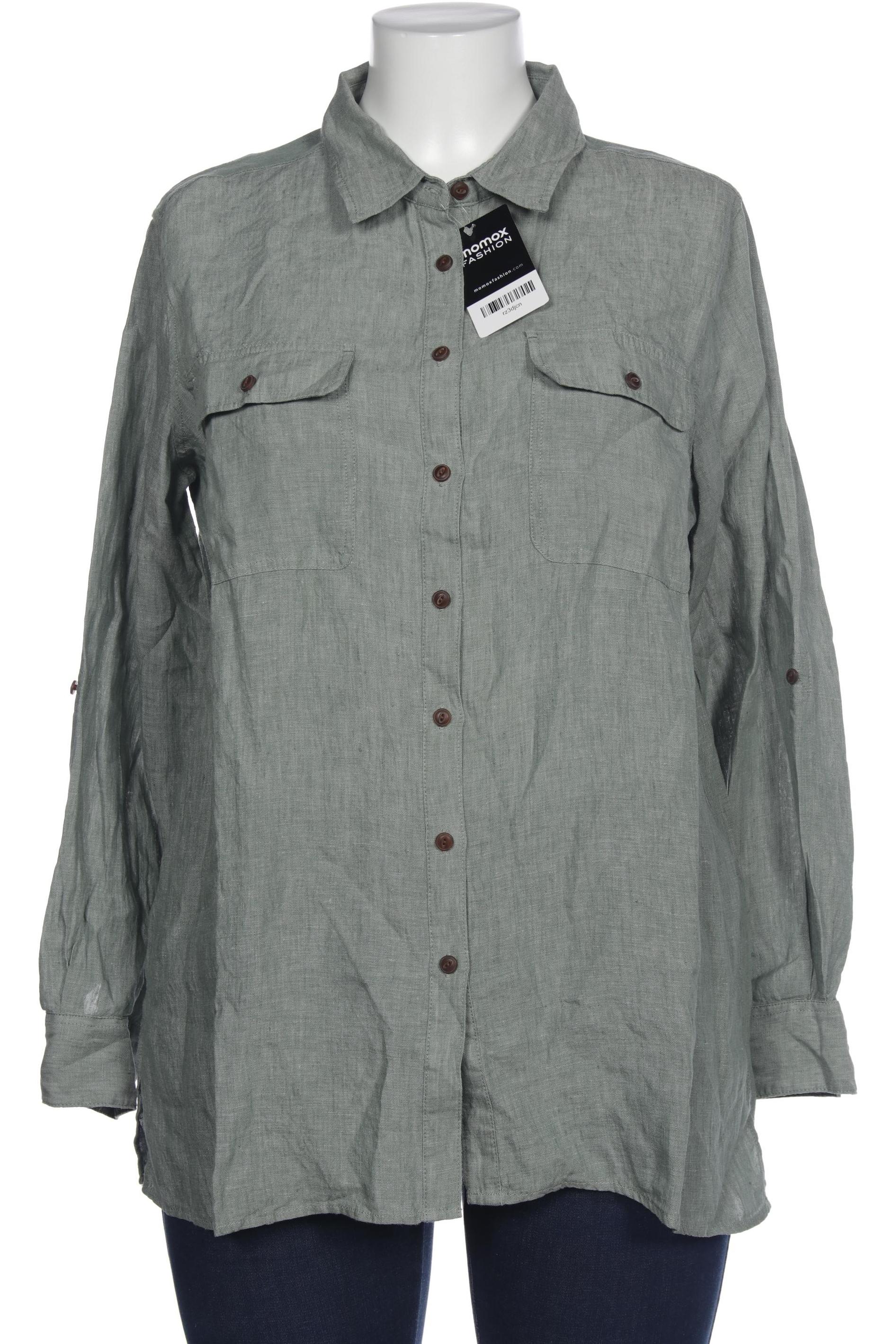 

Lands End Damen Bluse, türkis, Gr. 42