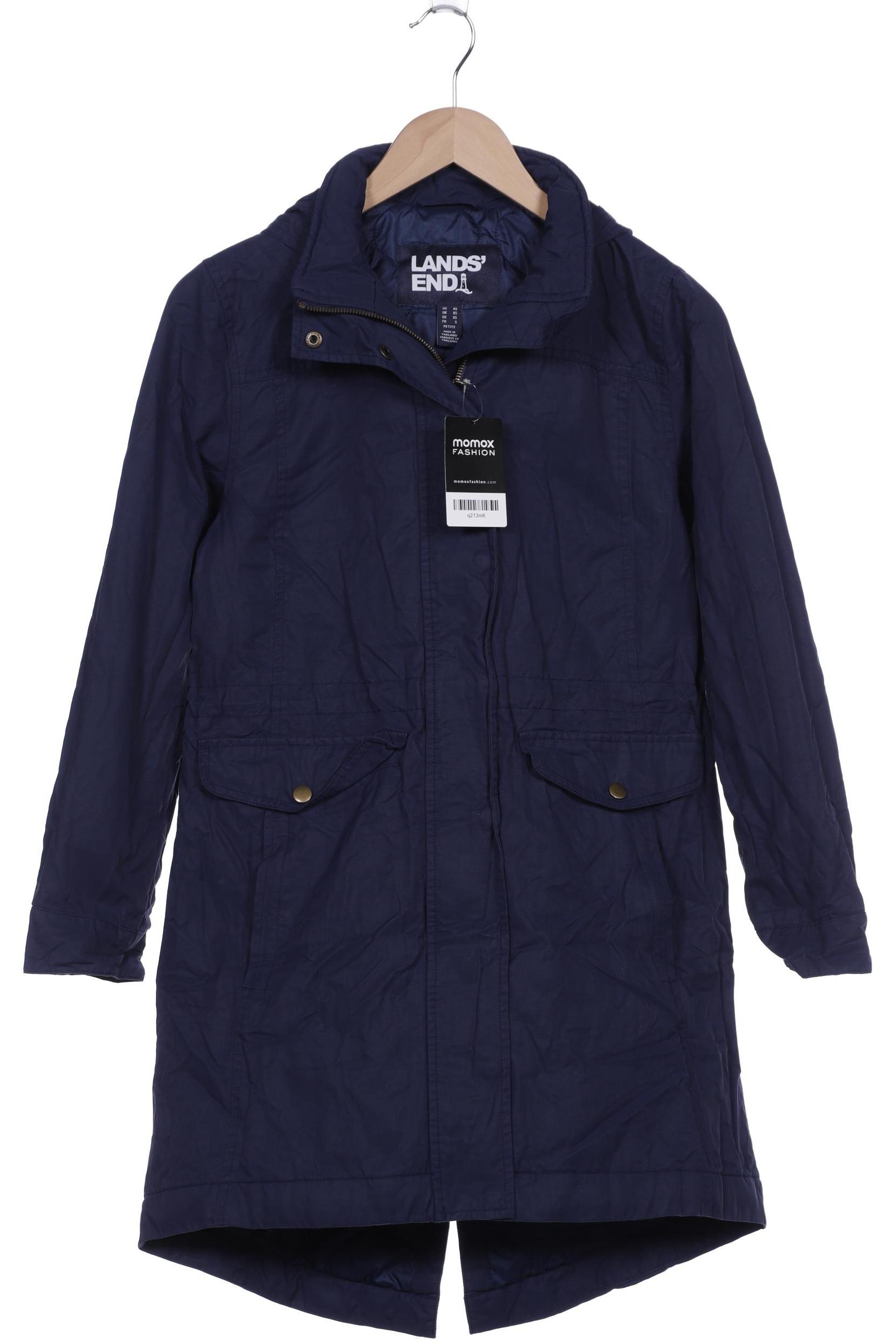 

Lands End Damen Mantel, marineblau, Gr. 34