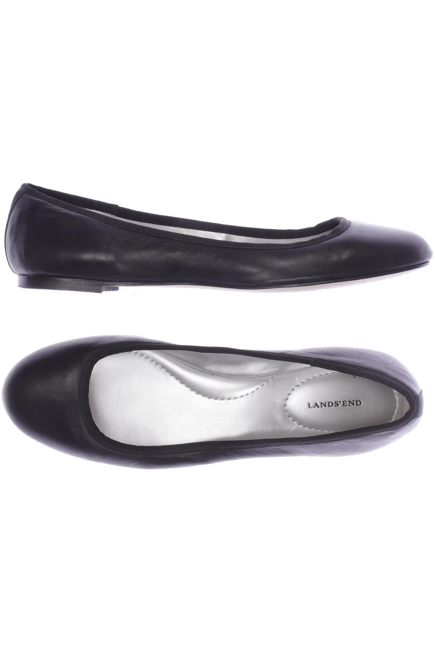 

Lands End Damen Ballerinas, schwarz, Gr. 37.5
