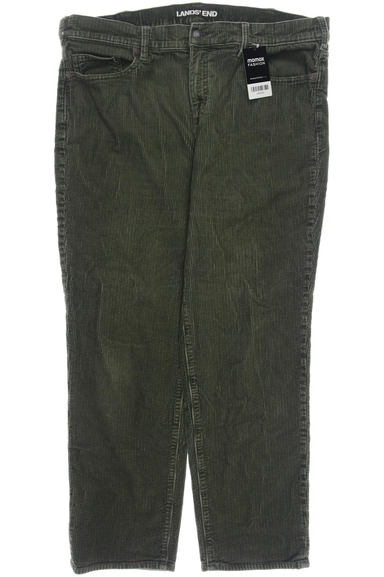 

Lands End Damen Stoffhose, grün, Gr. 48