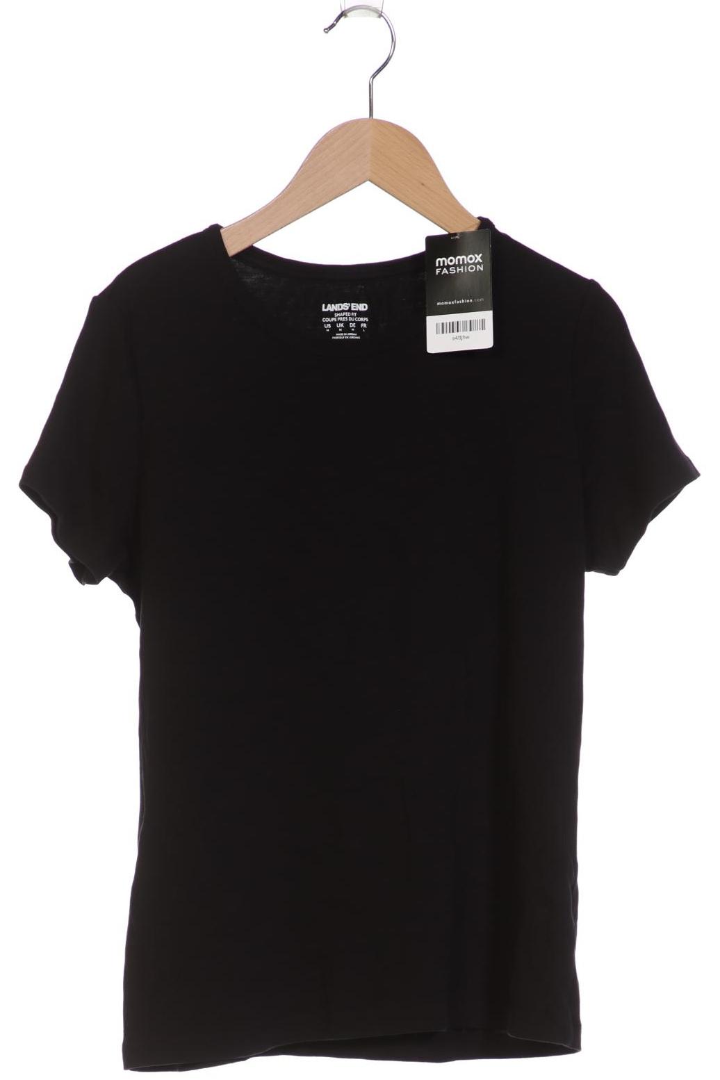 

Lands End Damen T-Shirt, schwarz, Gr. 38
