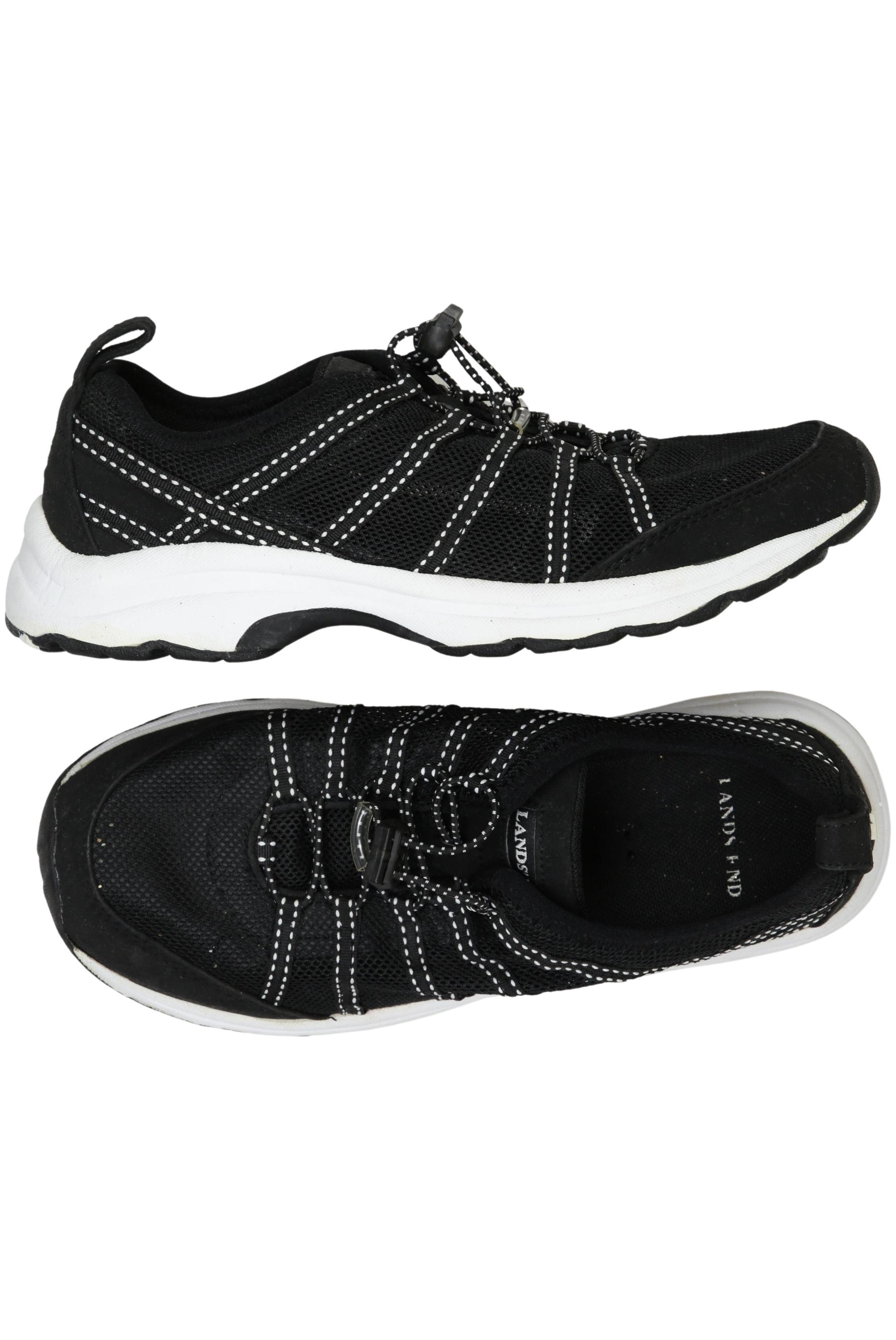 

Lands End Damen Sneakers, schwarz, Gr. 6