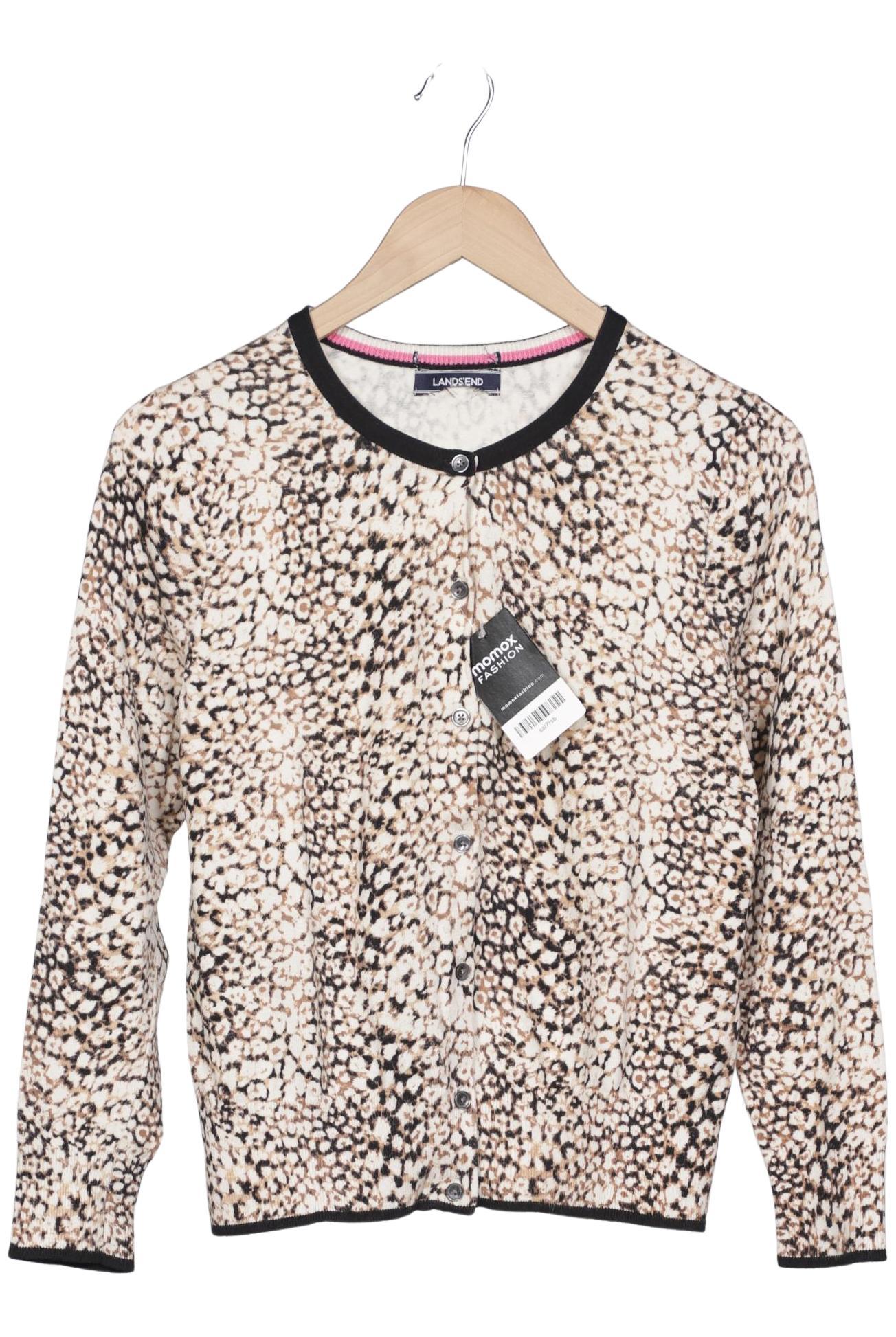 

Lands End Damen Strickjacke, beige, Gr. 36