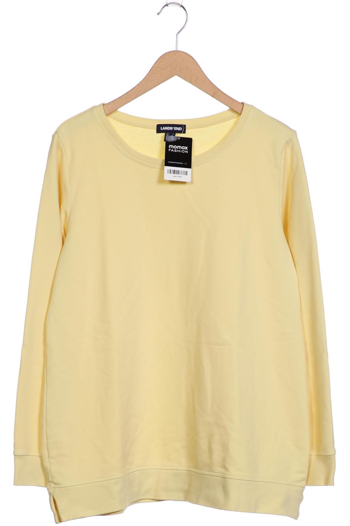 

Lands End Damen Sweatshirt, gelb, Gr. 42