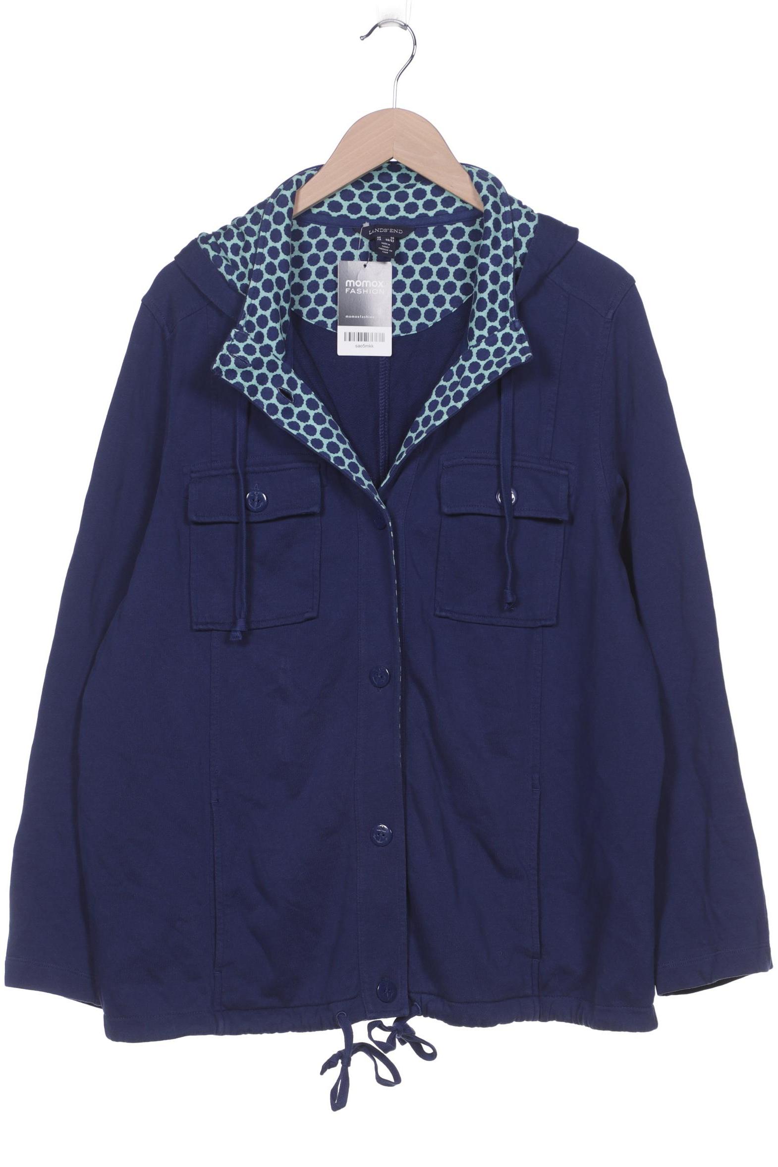 

Lands End Damen Kapuzenpullover, marineblau