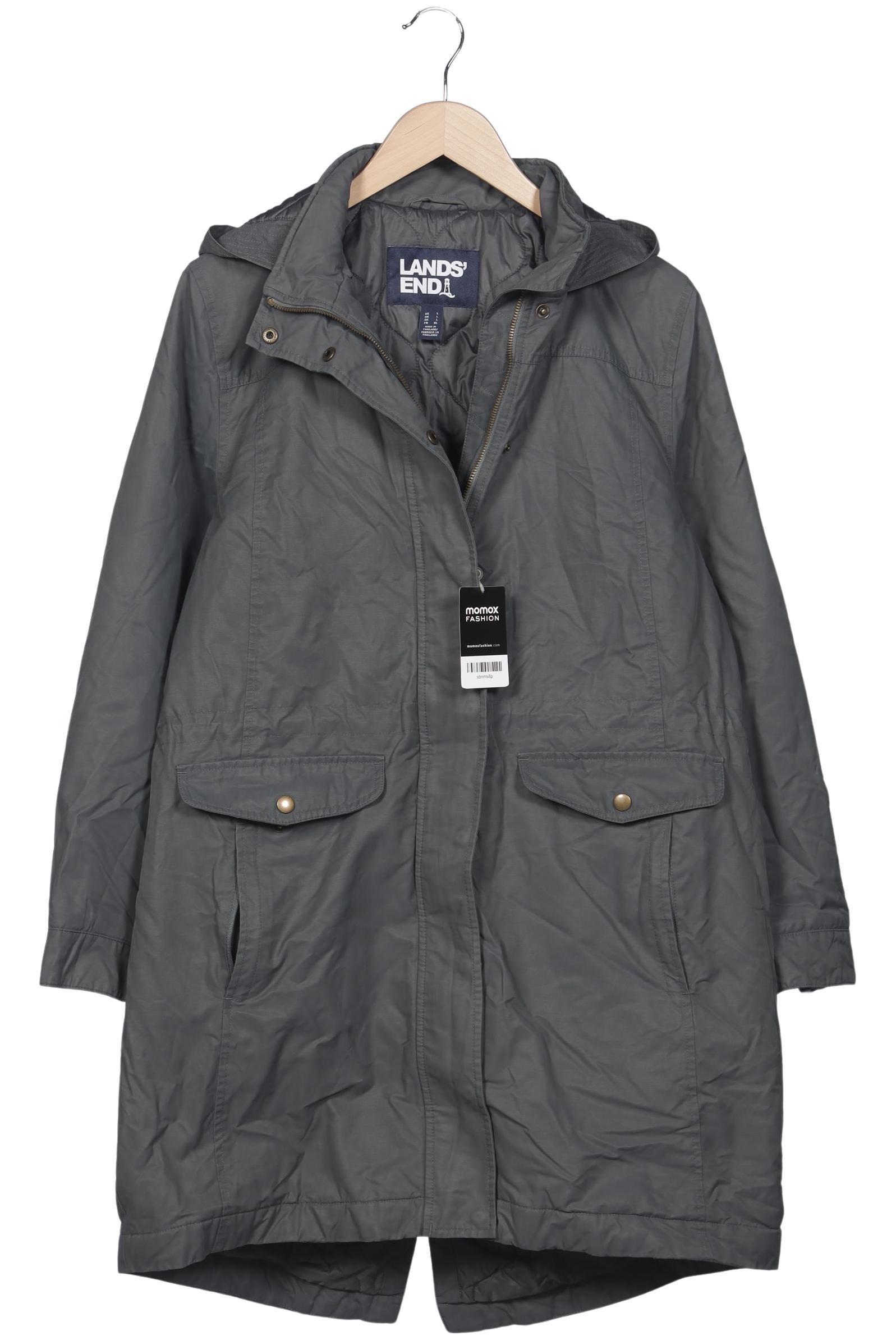 

Lands End Damen Mantel, grau, Gr. 42