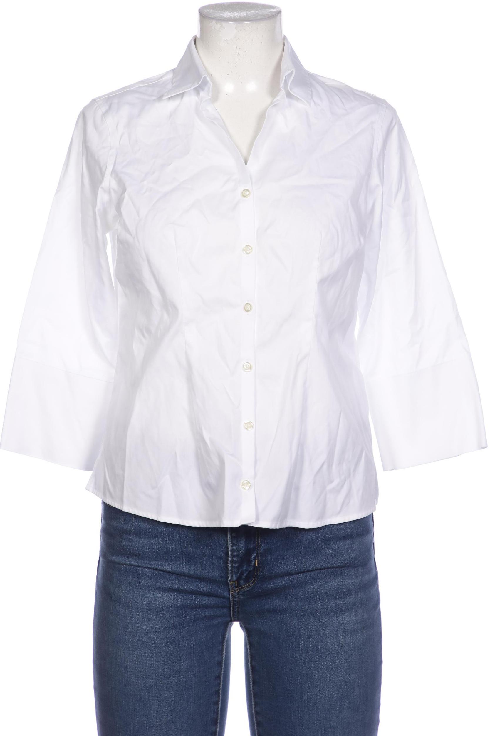 

Lands End Damen Bluse, weiß, Gr. 8