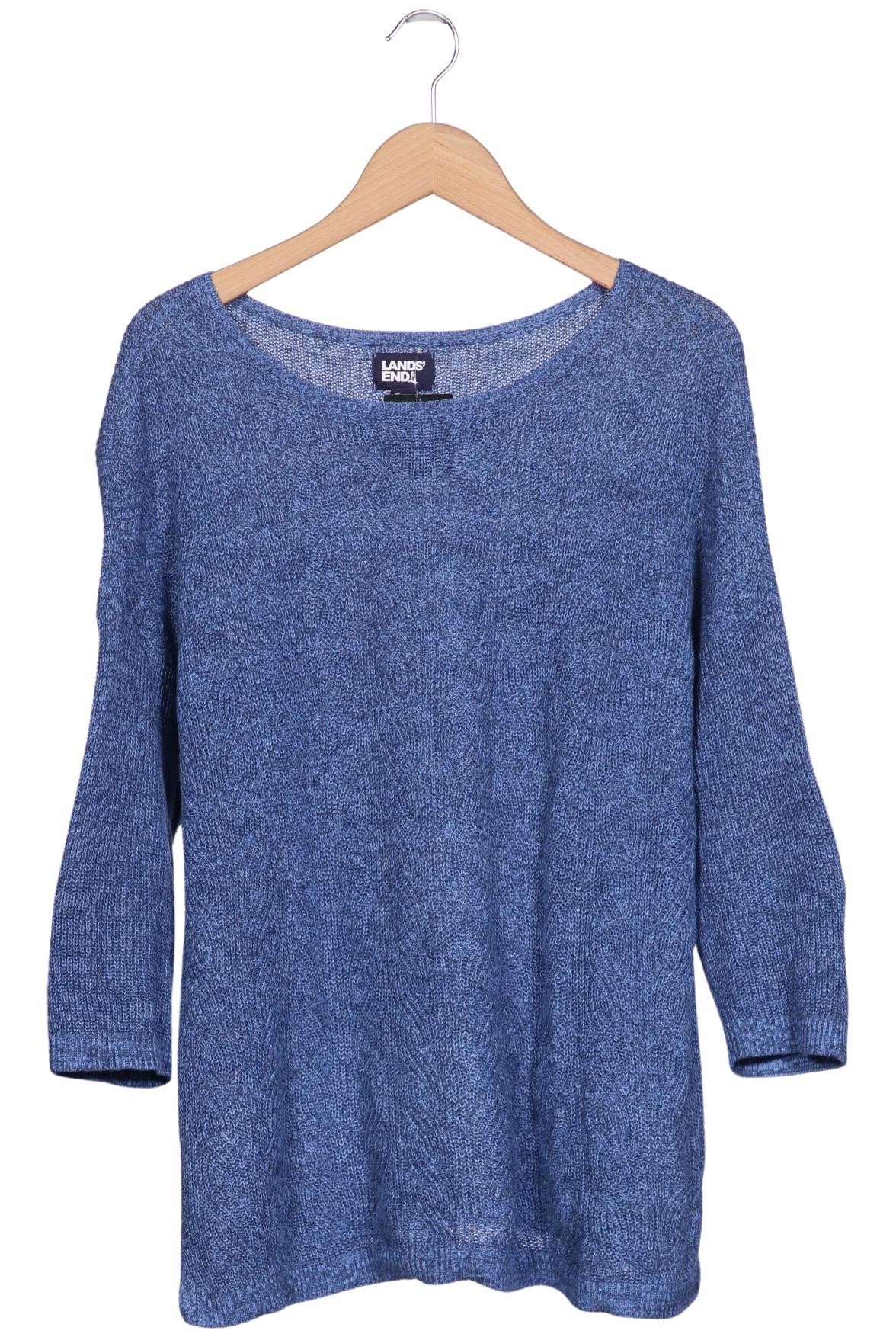 

Lands End Damen Pullover, blau, Gr. 42