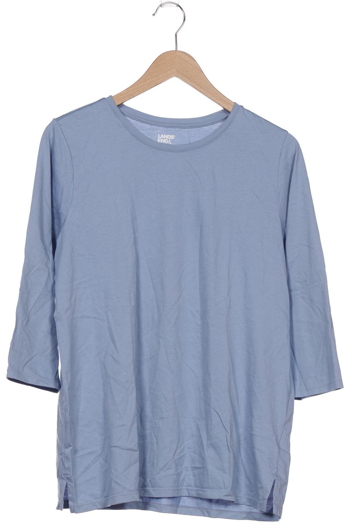 

Lands´End Damen Langarmshirt, blau