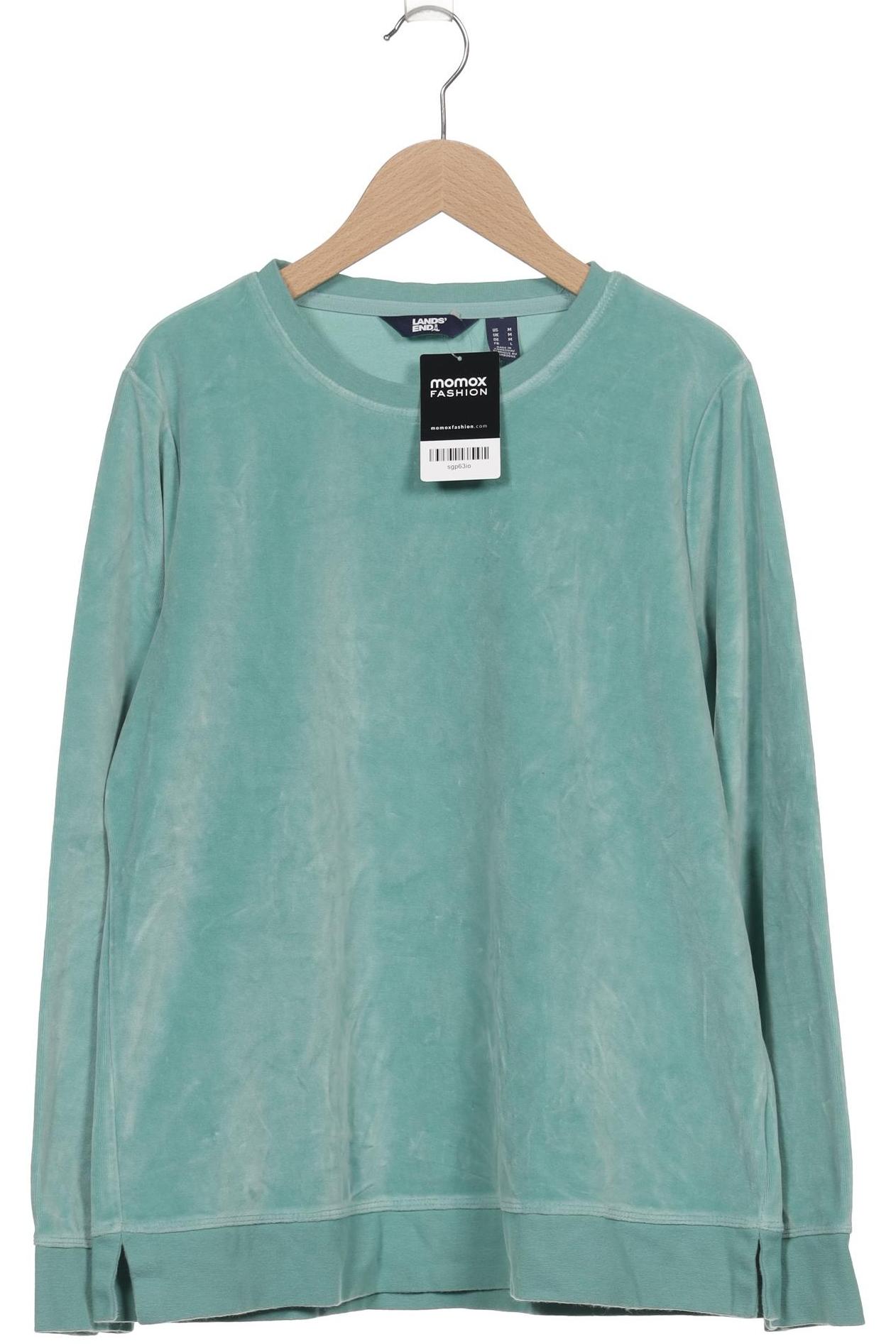 

Lands End Damen Sweatshirt, türkis, Gr. 38