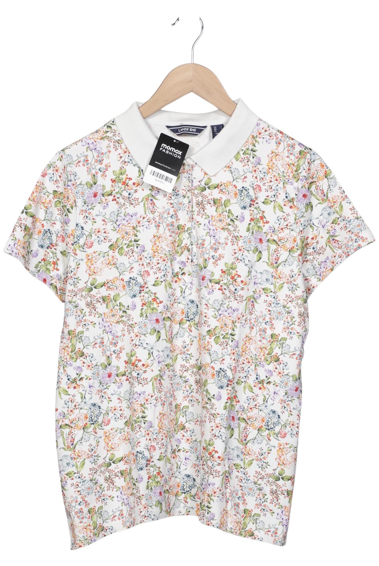 

Lands End Damen Poloshirt, weiß, Gr. 42