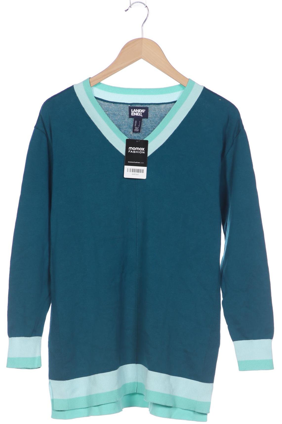 

Lands End Damen Pullover, türkis, Gr. 36