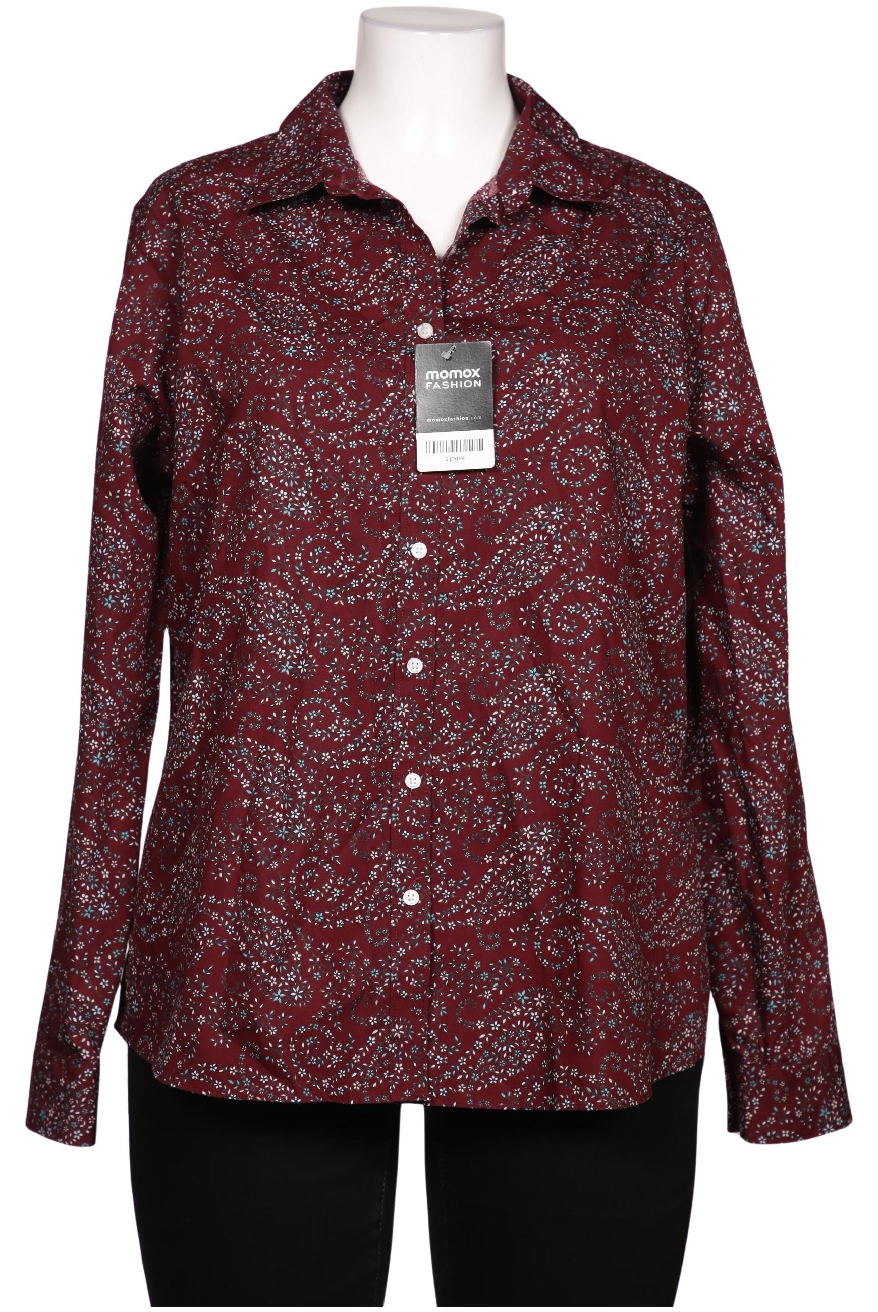 

Lands End Damen Bluse, rot, Gr. 46