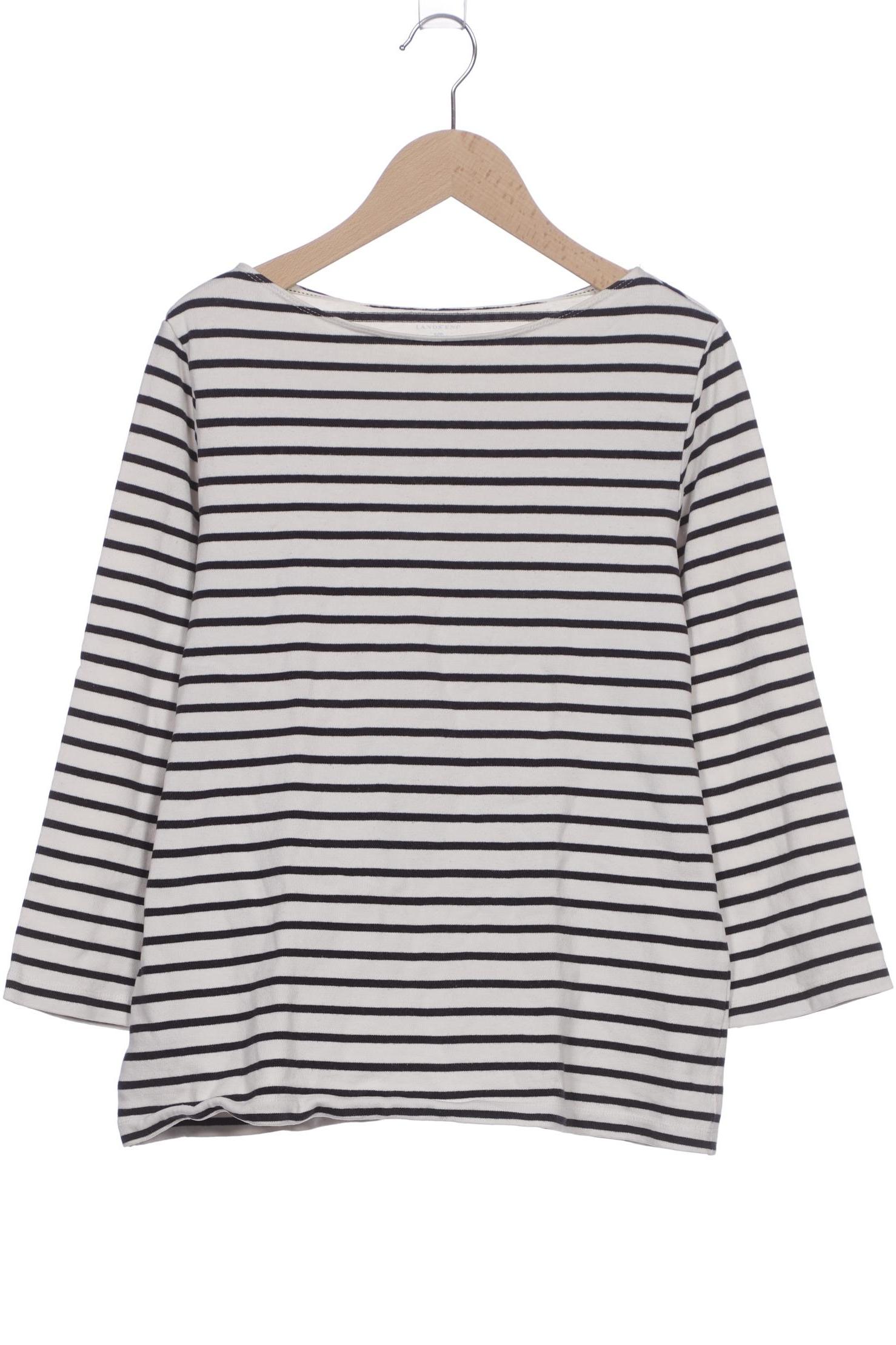

Lands End Damen Sweatshirt, weiß, Gr. 36