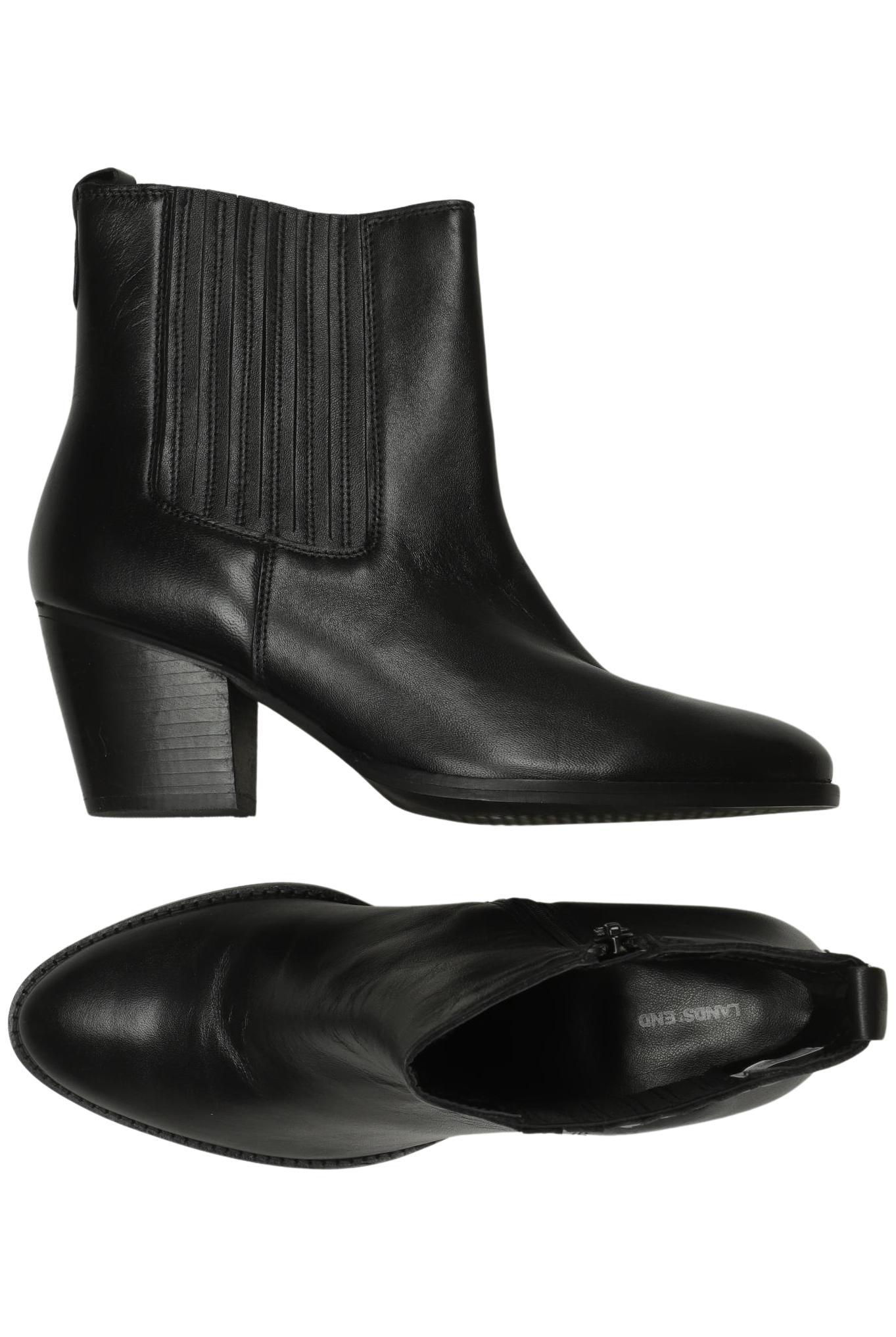 

Lands End Damen Stiefelette, schwarz, Gr. 42