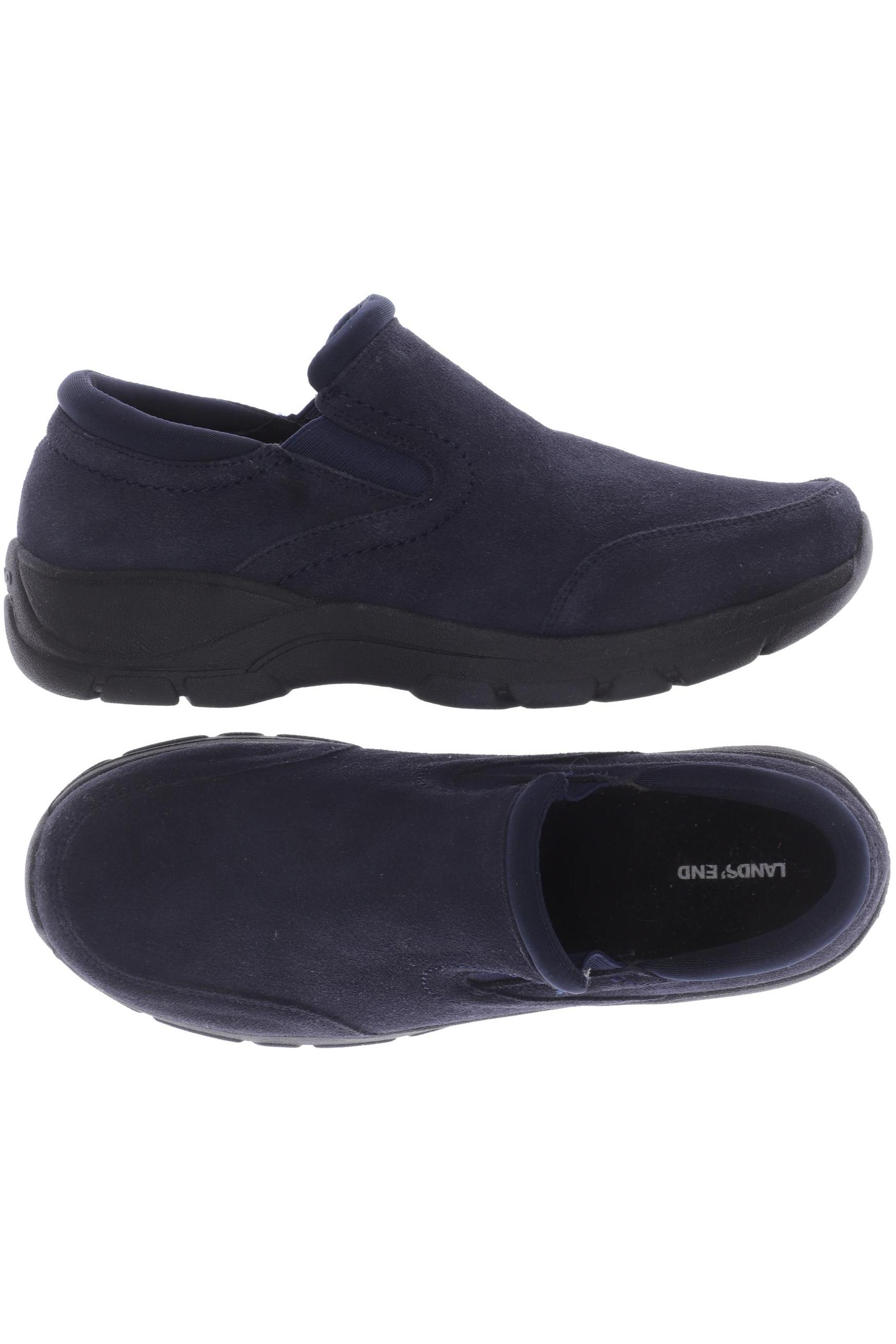 

Lands End Damen Halbschuh, marineblau, Gr. 41