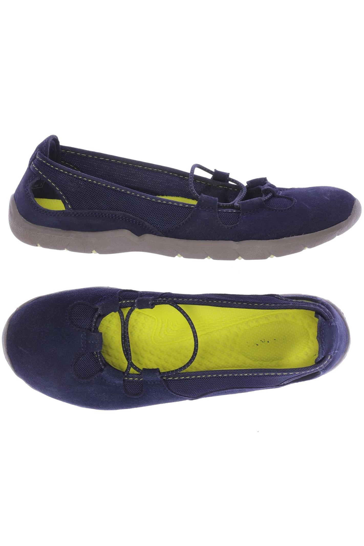 

Lands End Damen Ballerinas, marineblau, Gr. 38.5