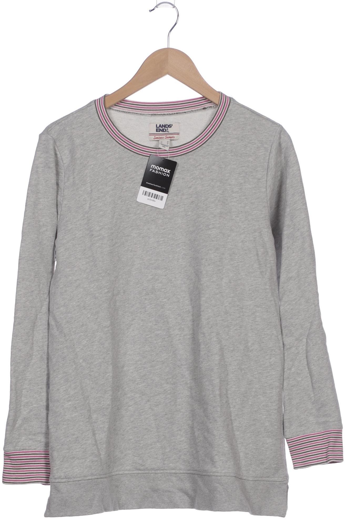 

Lands End Damen Sweatshirt, grau, Gr. 38