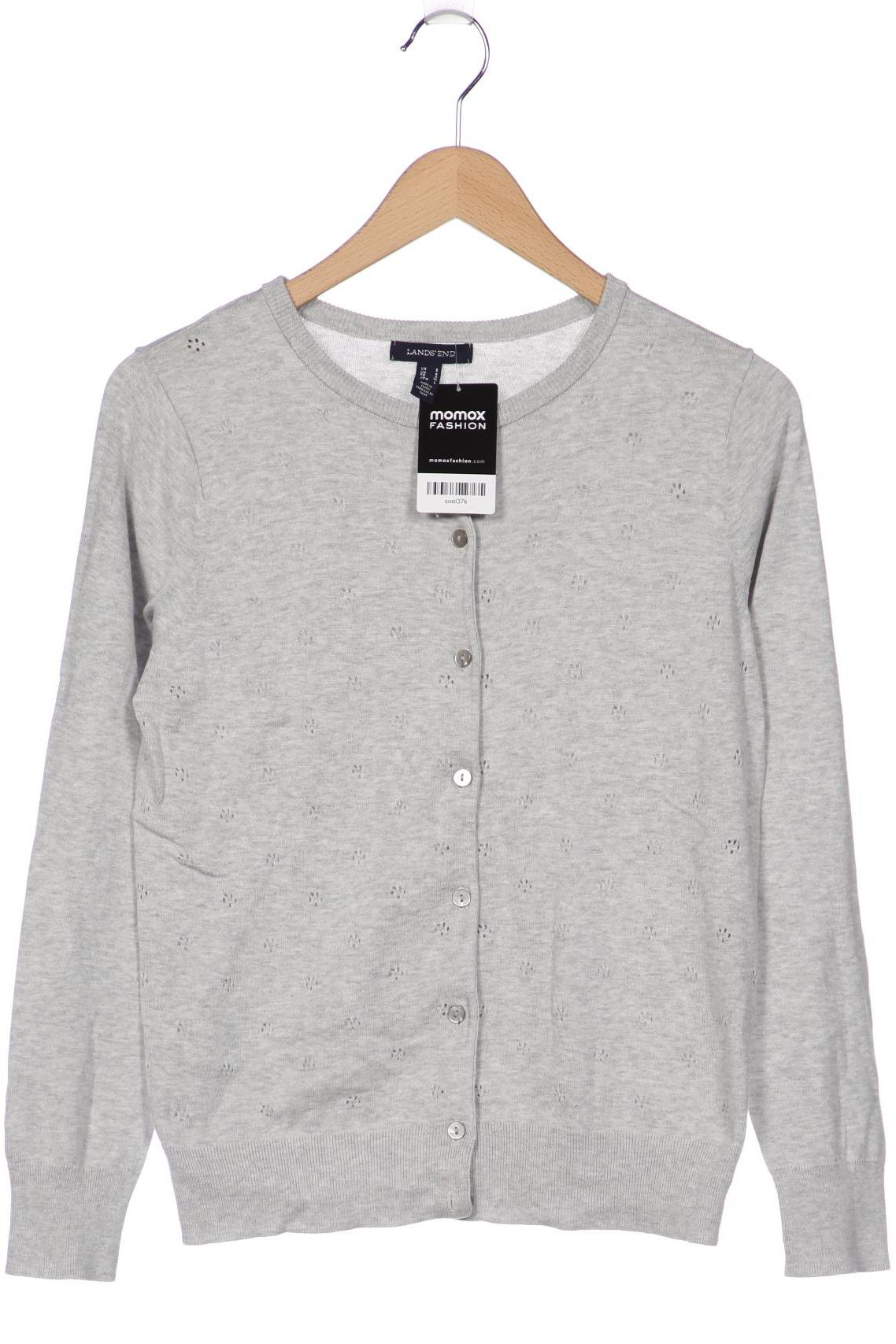

Lands´End Damen Strickjacke, grau