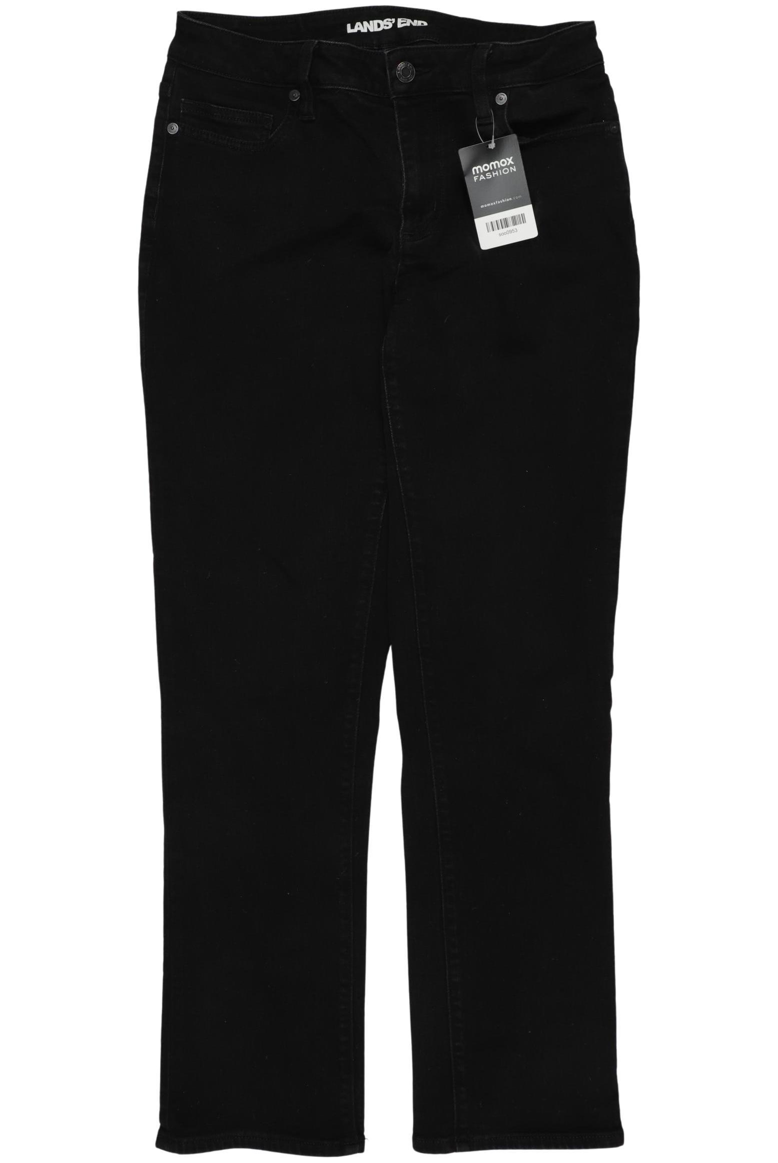 

Lands End Damen Jeans, schwarz, Gr. 38